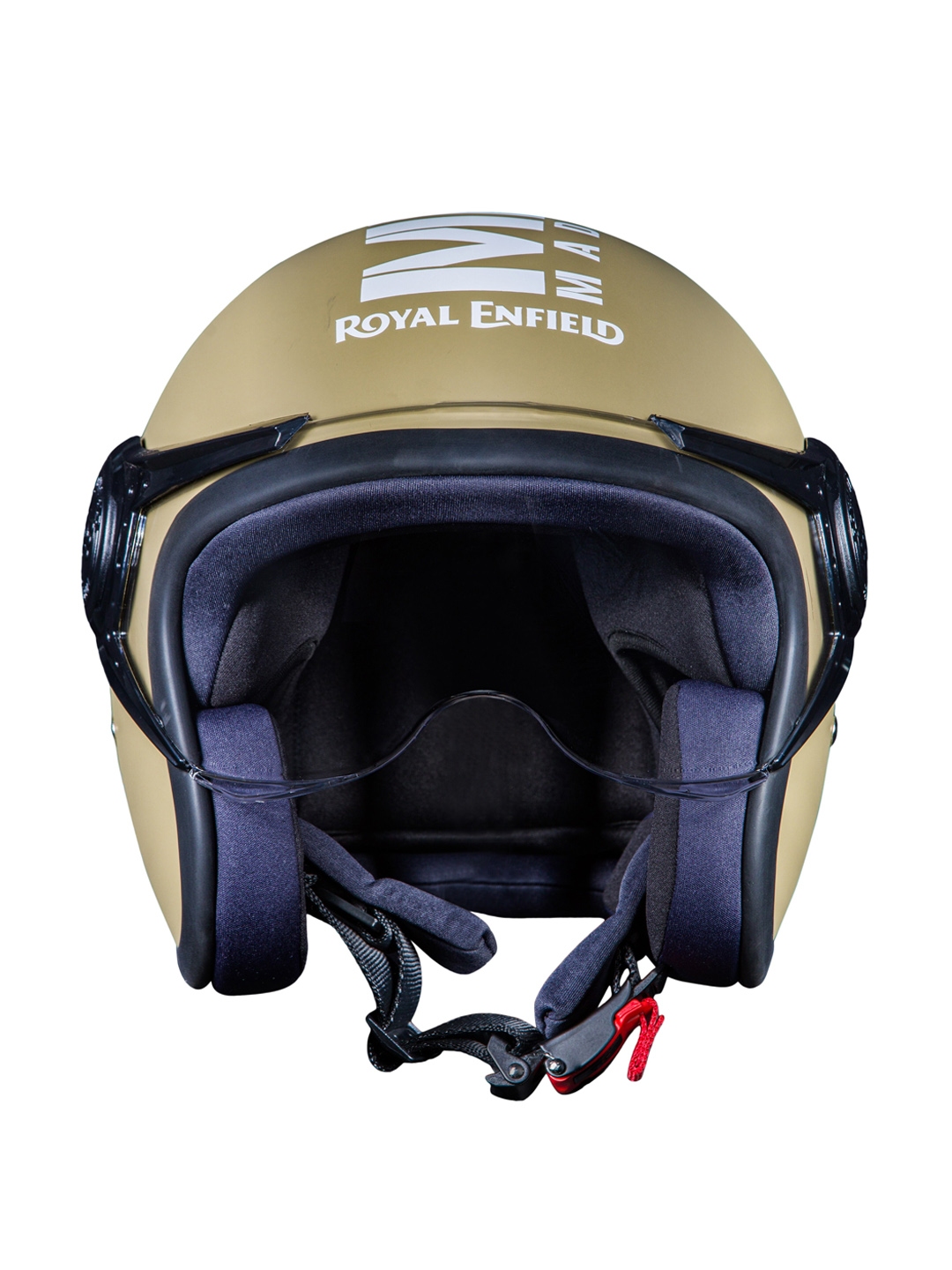 Buy Royal Enfield Brown Open Face MLG Helmet - Helmets for Unisex ...