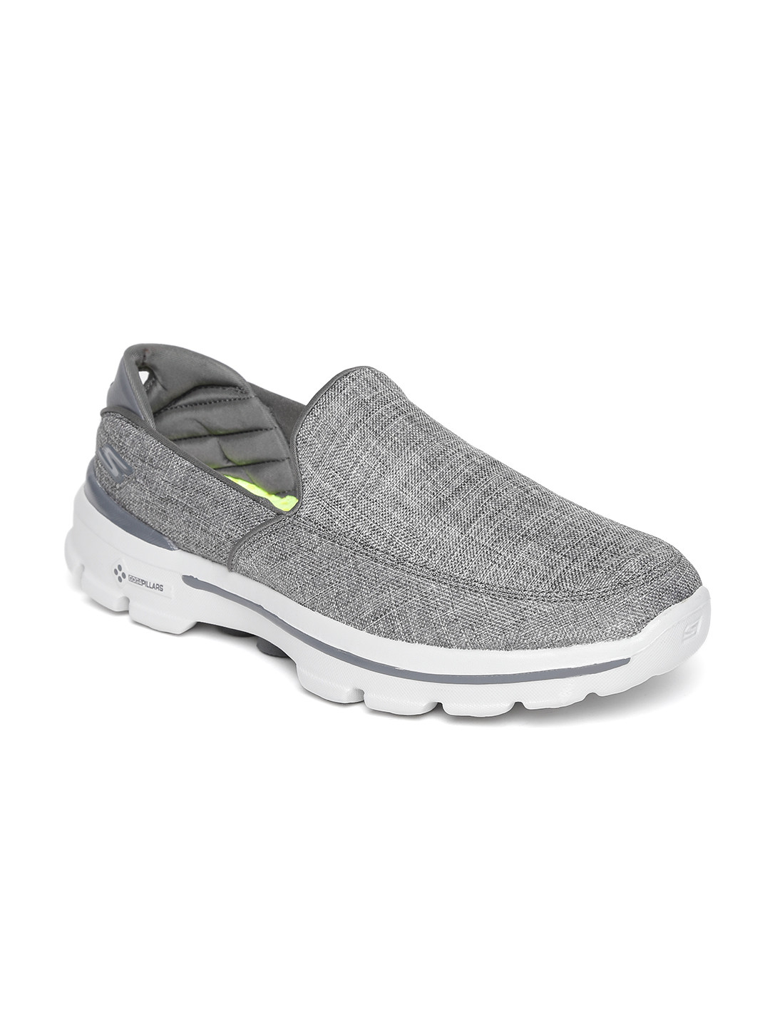 Buy Skechers Men Grey Go 3 Walking Shoes Sports Shoes for Men 1689094