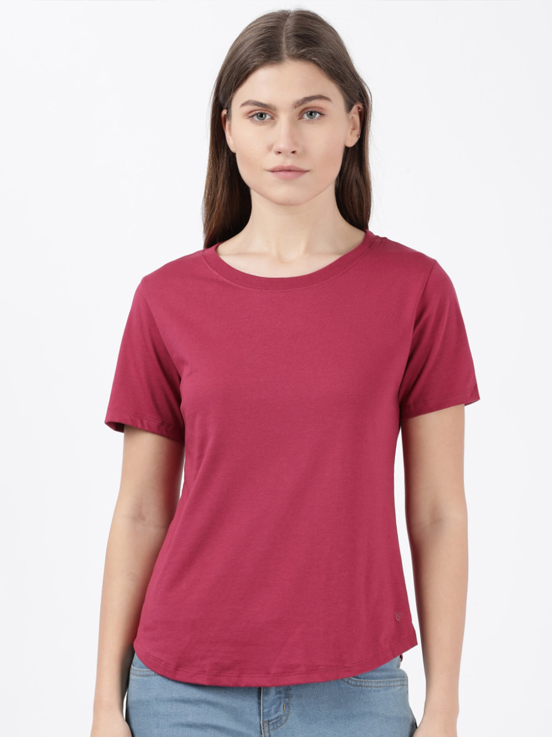 Buy Jockey Women Red T Shirt Tshirts for Women 16895782 Myntra