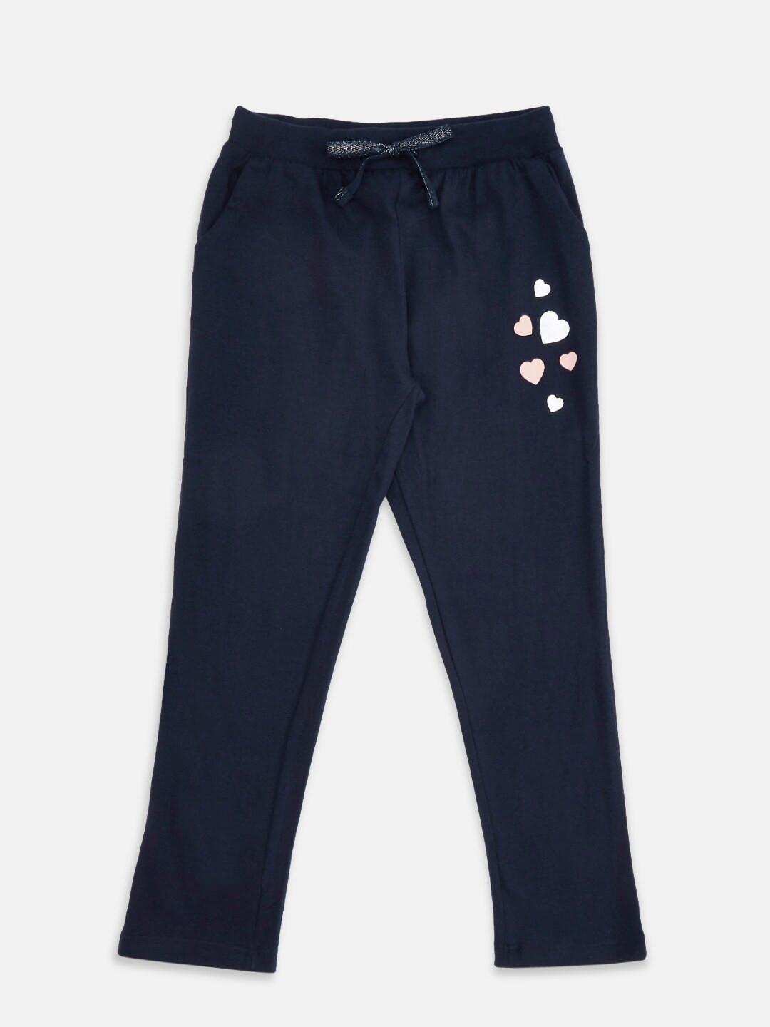 Buy Pantaloons Junior Girls Navy Blue Solid Jeggings Jeggings for