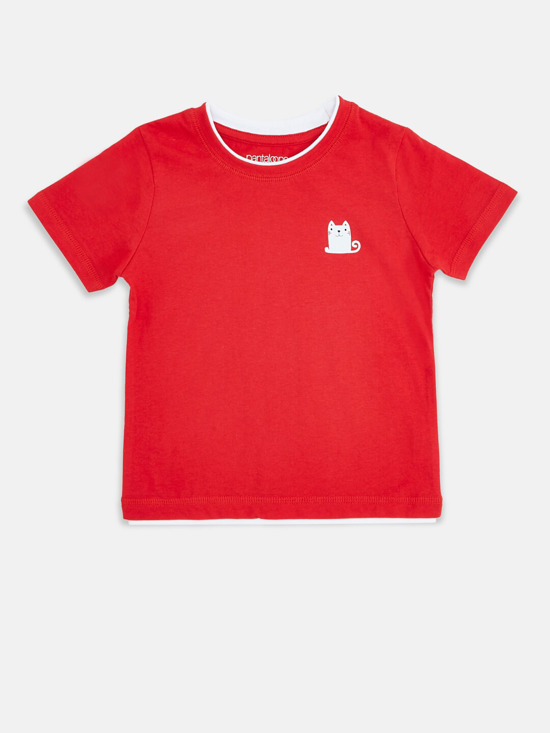 Buy Pantaloons Baby Boys Red Pure Cotton T Shirt Tshirts for Boys 16909674 Myntra