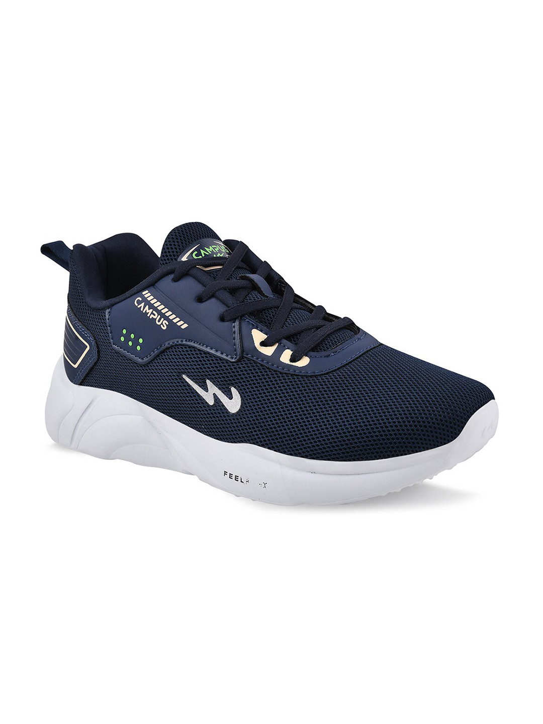 Buy Campus Men Navy Blue Mesh Running Sports Shoes Sports Shoes for