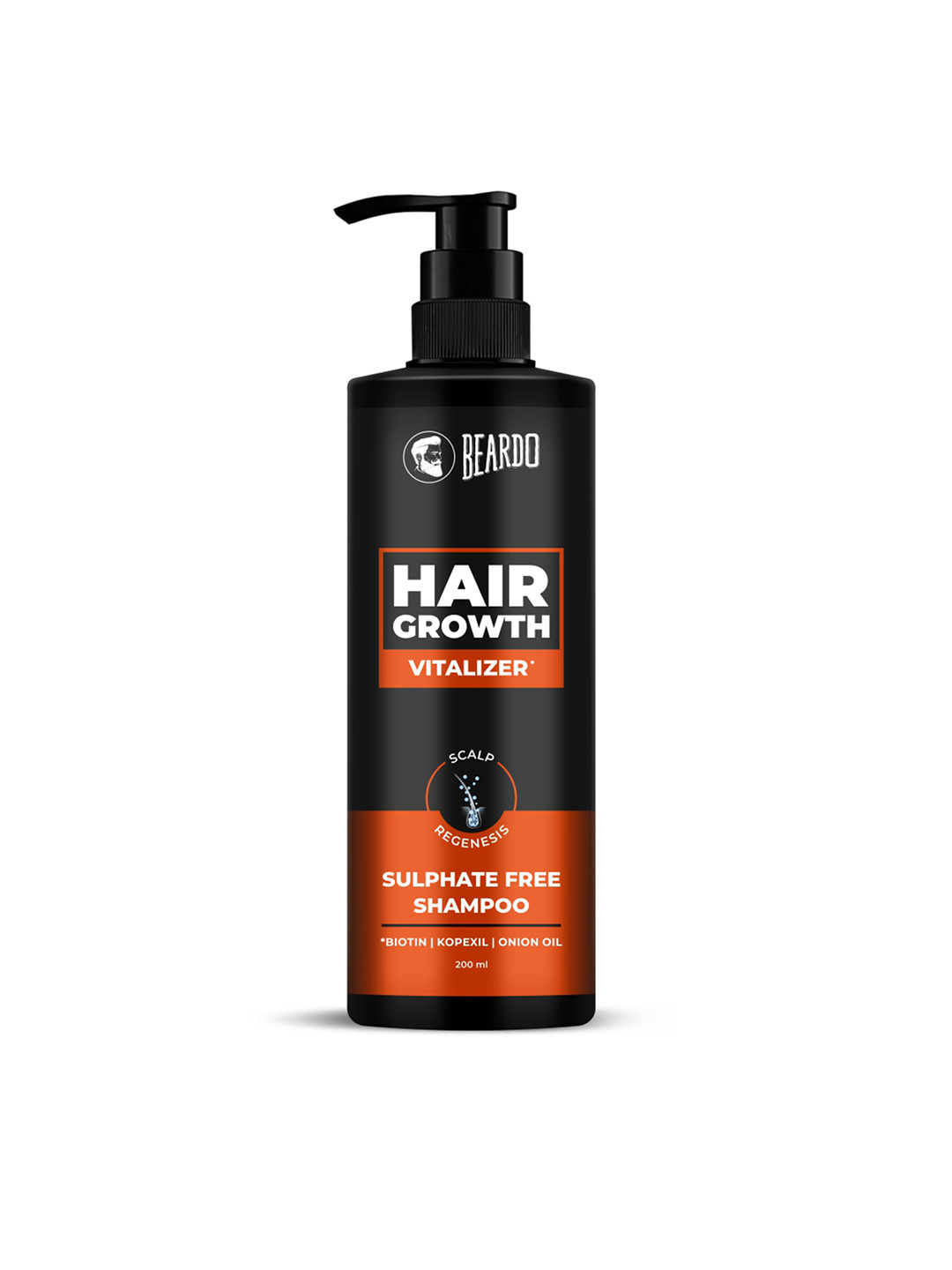 Buy BEARDO Hair Growth Vitalizer Sulphate Free Shampoo With Biotin