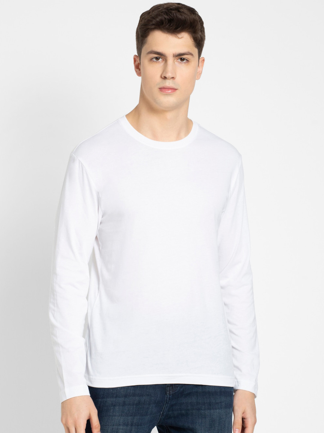 jockey men's white t shirt