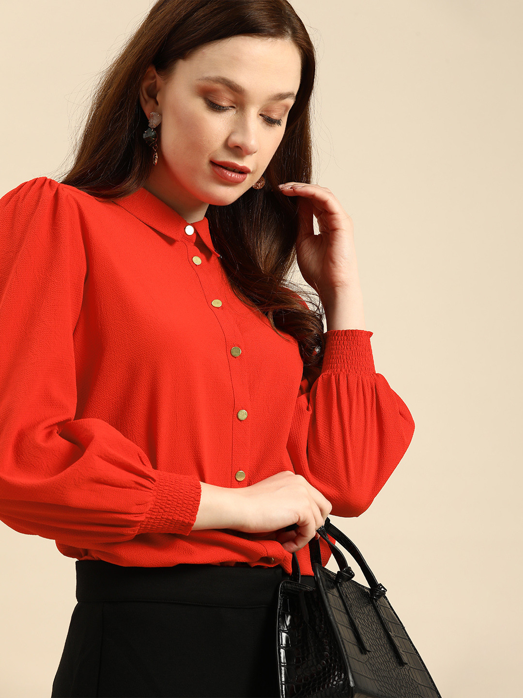 Buy All About You Women Red Casual Shirt Shirts for Women 16932282 Myntra