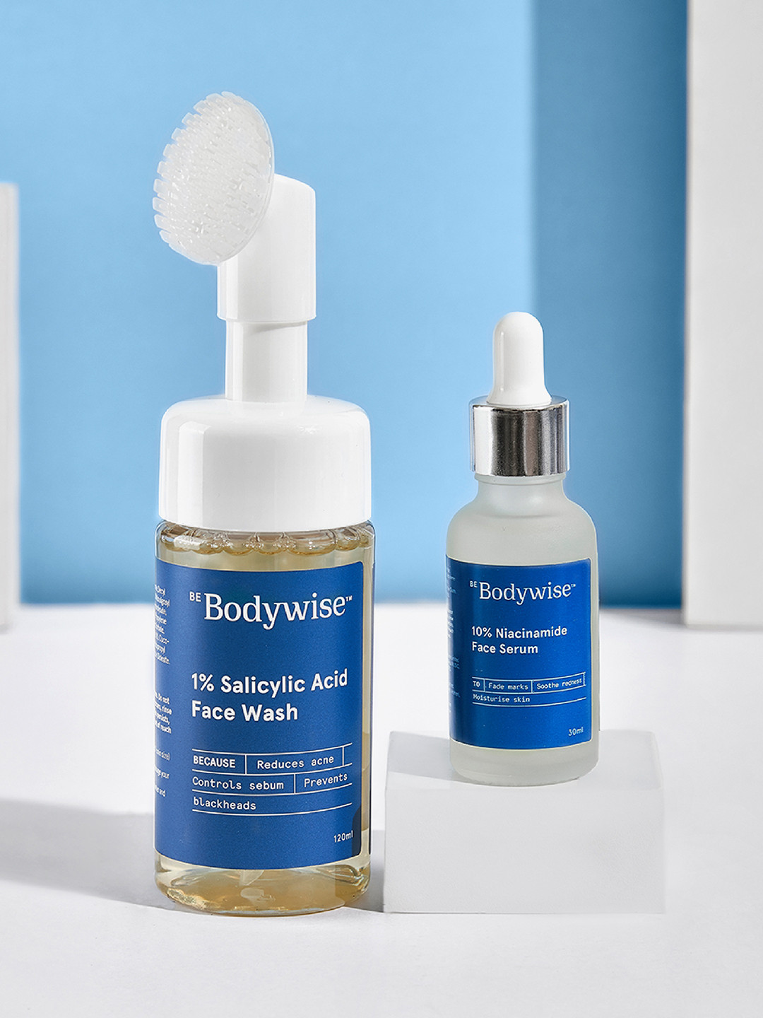 Buy Be Bodywise Women Foaming Face Wash & Niacinamide Serum Acne Marks