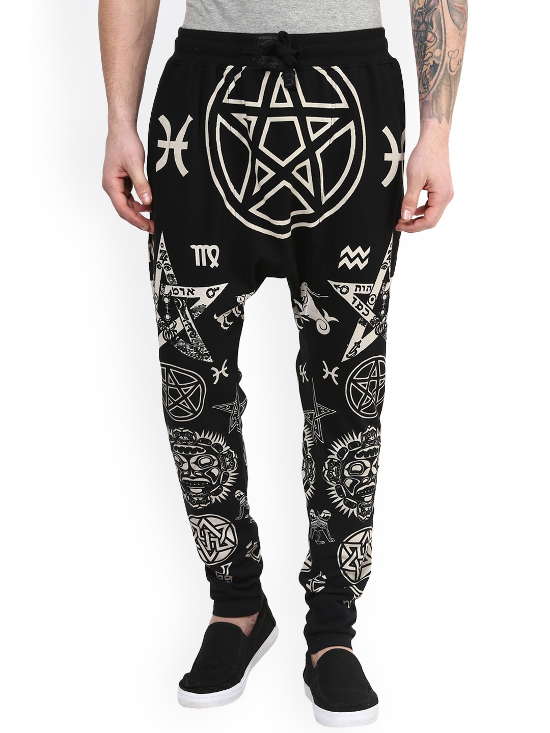 printed joggers for men