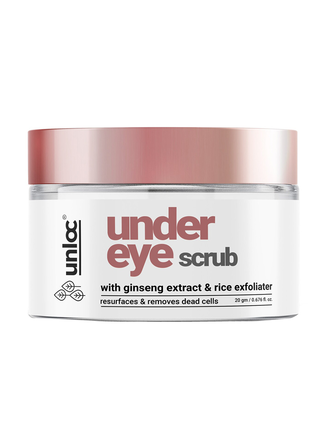 Buy Unloc Mixify Ginseng Extract & Rice Exfoliator Under Eye Scrub 20