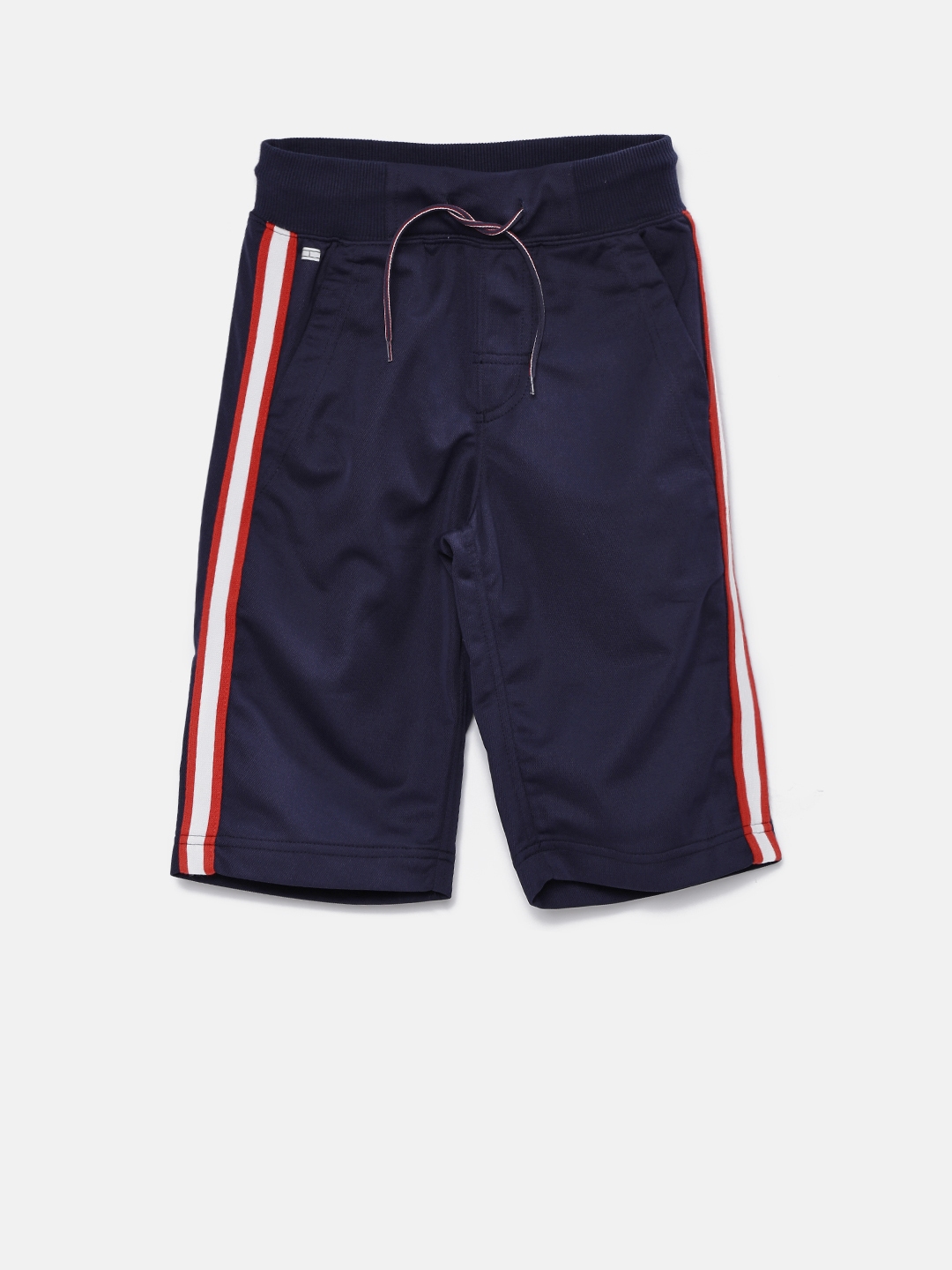 Buy Tommy Hilfiger Boys Navy Solid Shorts - Shorts for Boys 1694715 ...