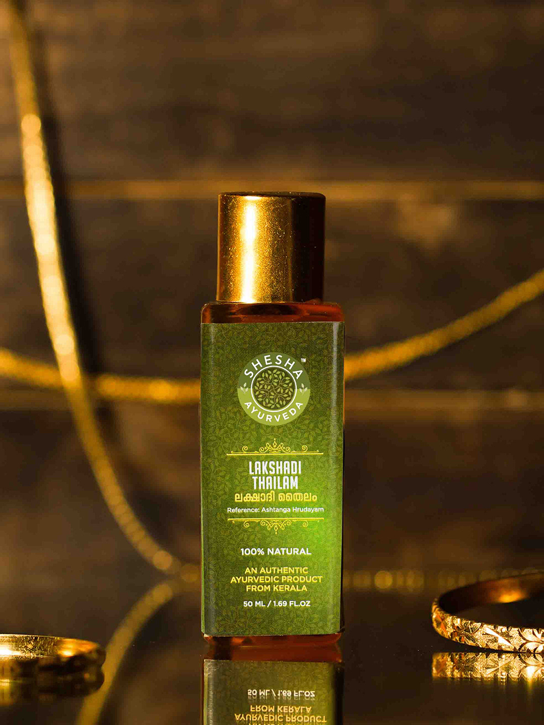 Buy SHESHA AYURVEDA Lakshadi Thailam Baby Massage Oil 50 Ml Baby Body