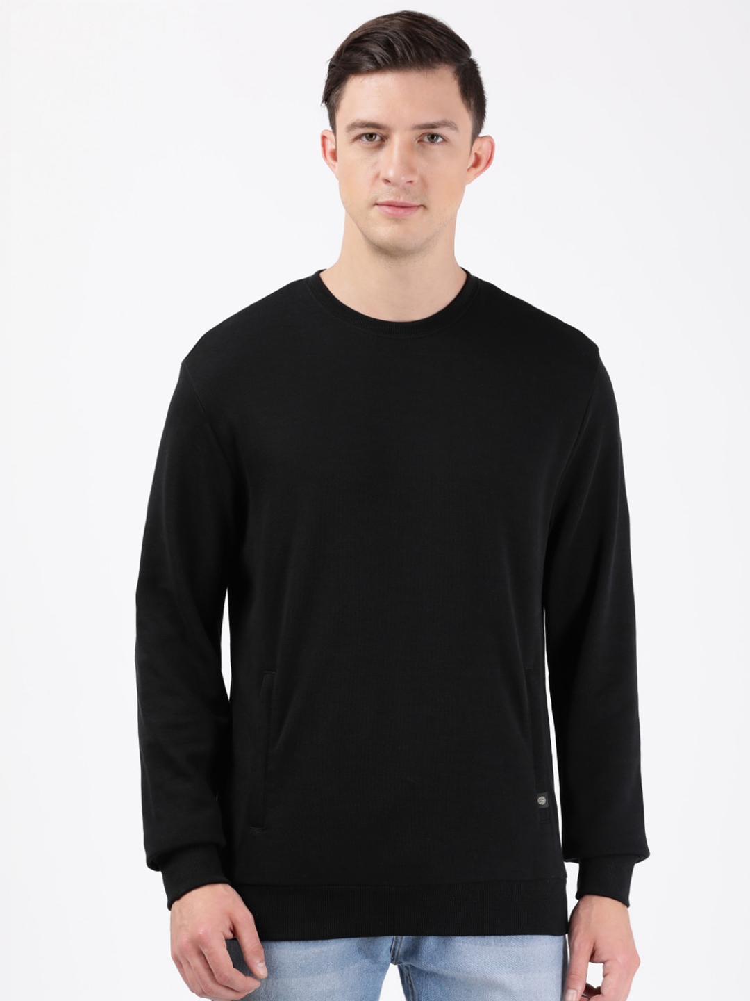 Buy Jockey Men Black Sweatshirt - Sweatshirts for Men 16955712 | Myntra