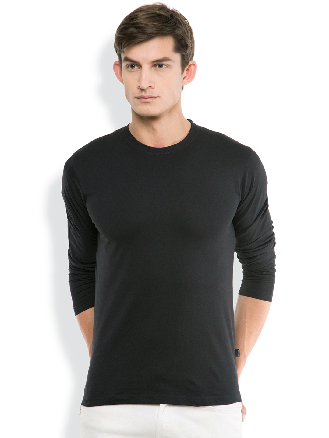 black shirt for men myntra