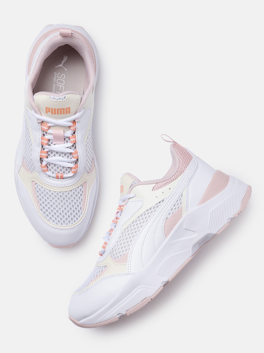 Buy Puma Women White Cassia Summer SoftFoam Sneakers - Casual Shoes for ...