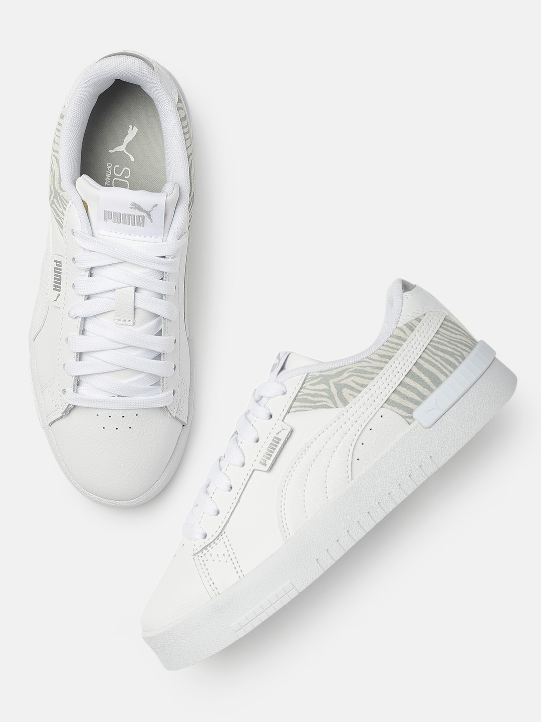 Buy Puma Women White Printed Sneakers - Casual Shoes for Women 16962514