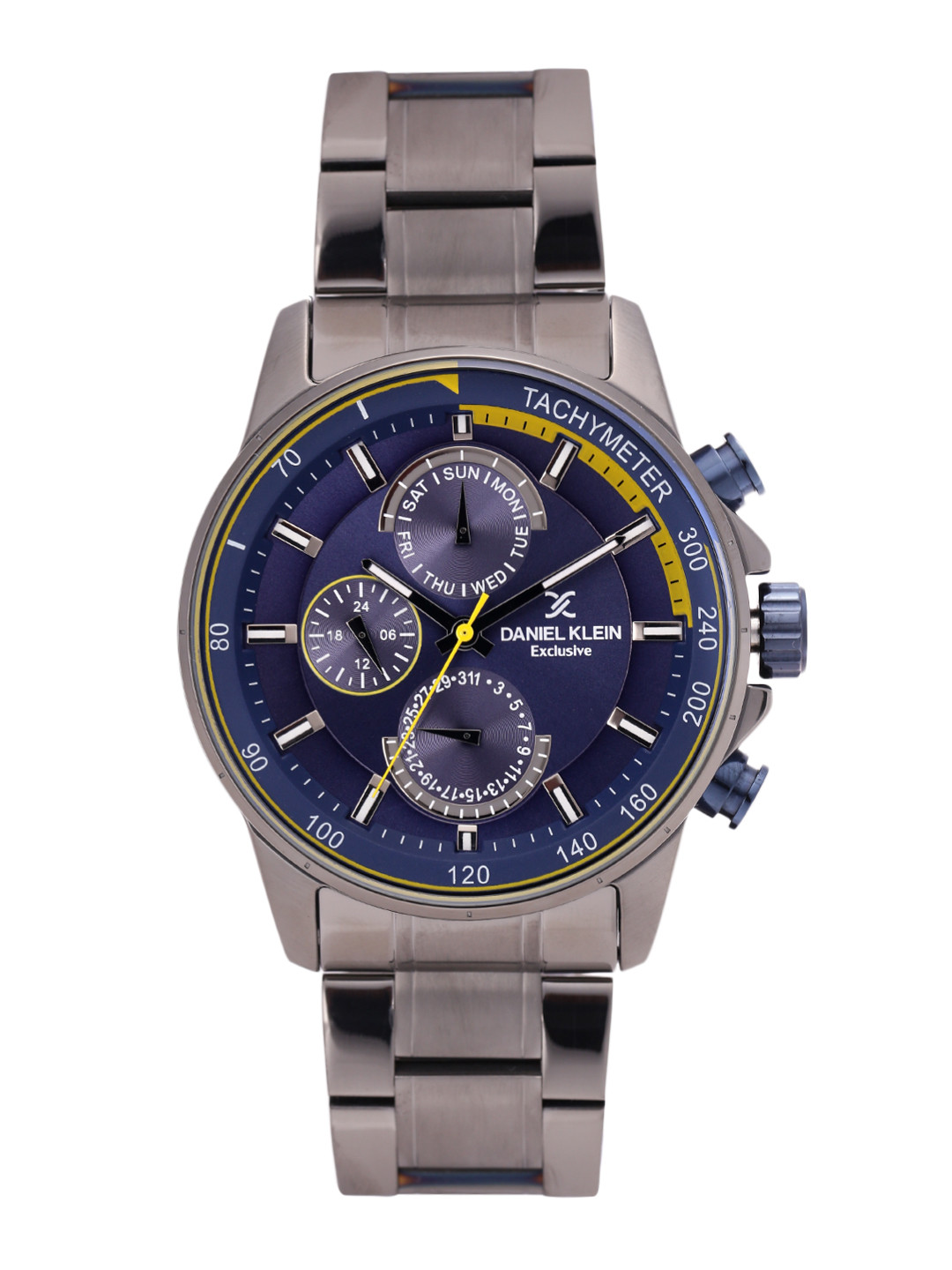 daniel klein navy blue watch