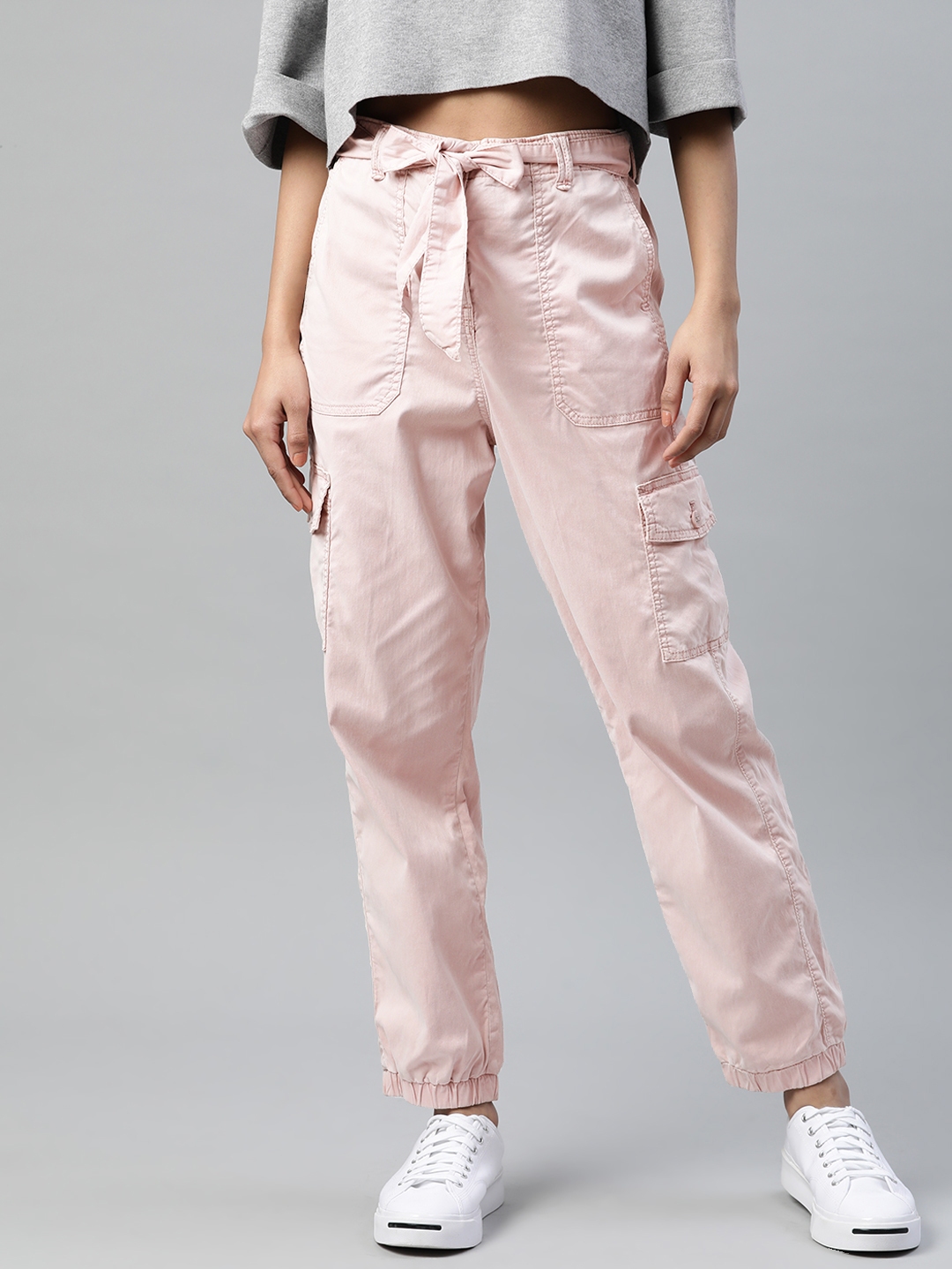light pink cargos