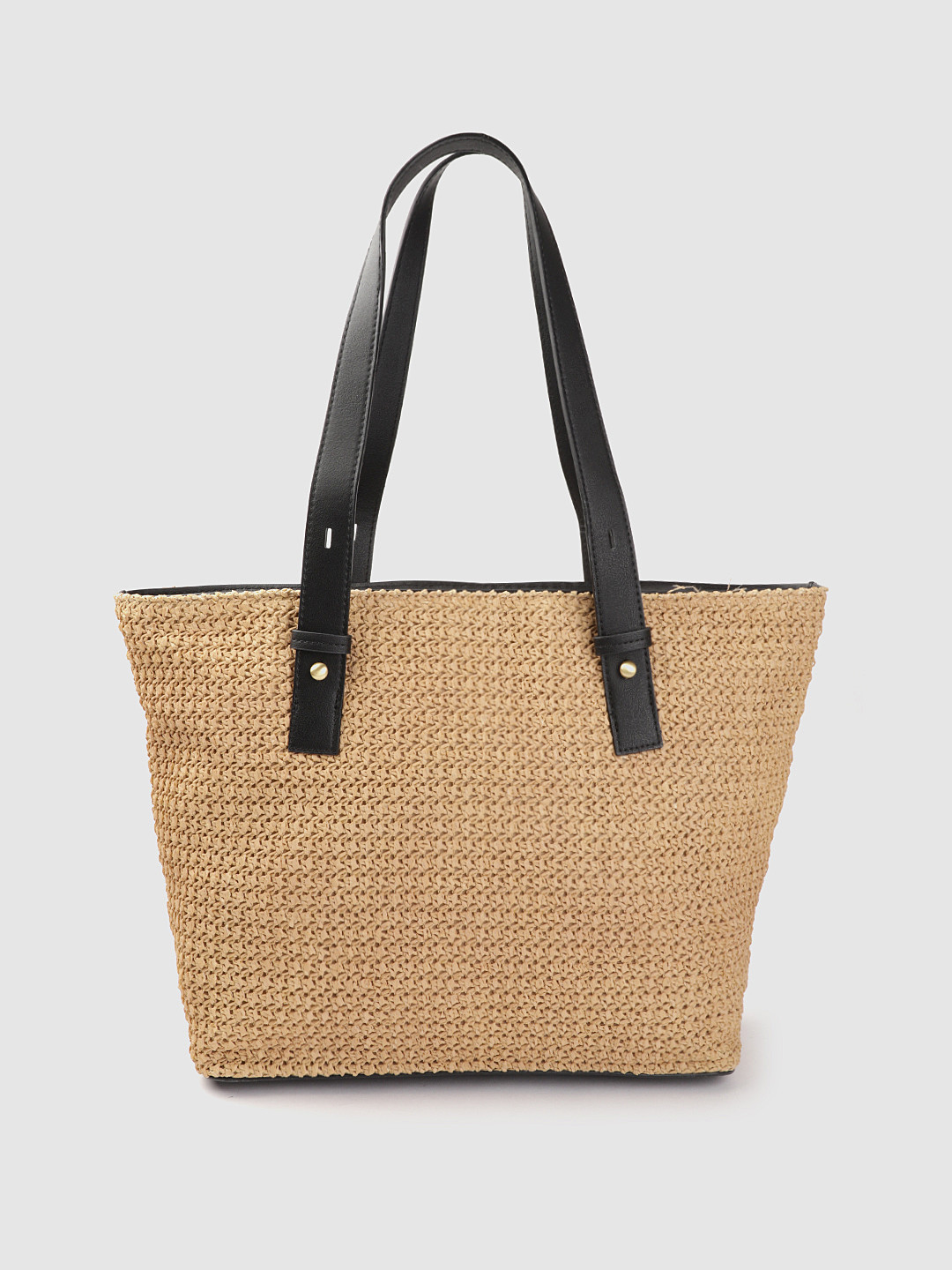 Buy Marks & Spencer Women Beige Textured Structured Shoulder Bag Handbags for Women 17000580