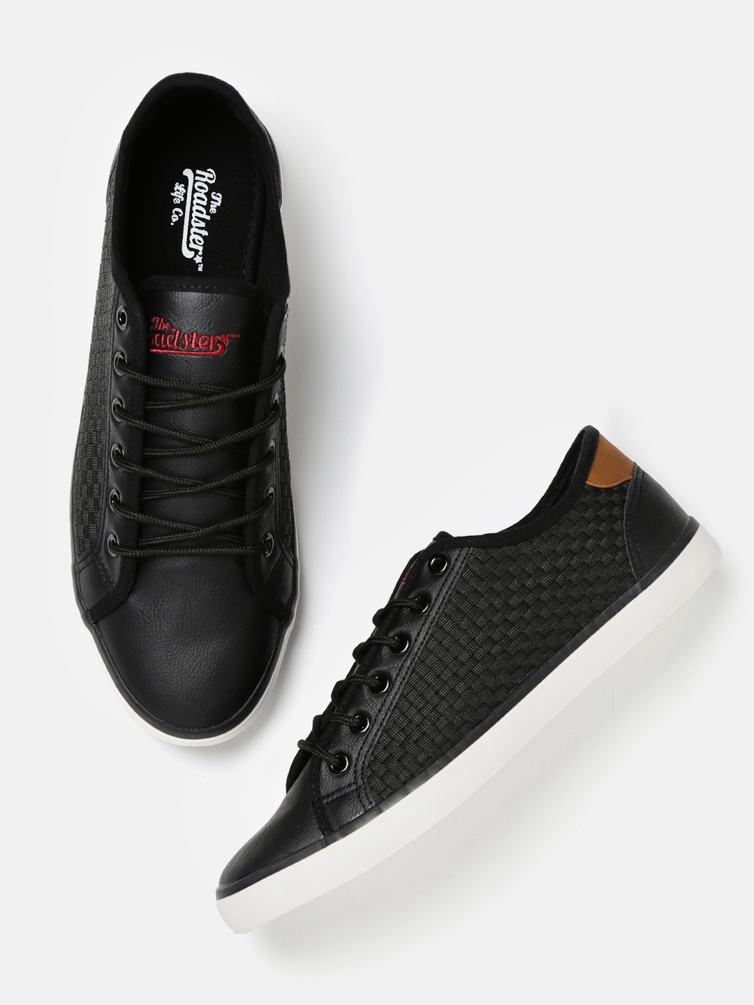roadster shoes black sneakers