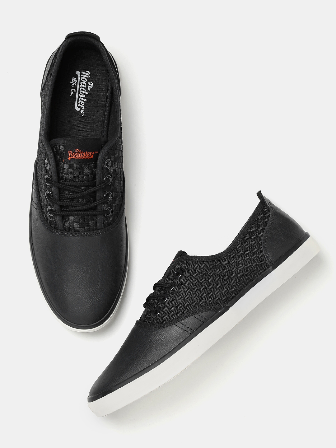roadster shoes black sneakers