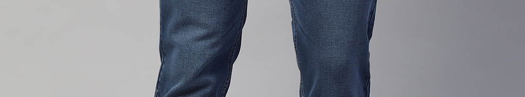 Buy Marks & Spencer Men Blue Slim Fit Light Fade Stretchable Jeans ...