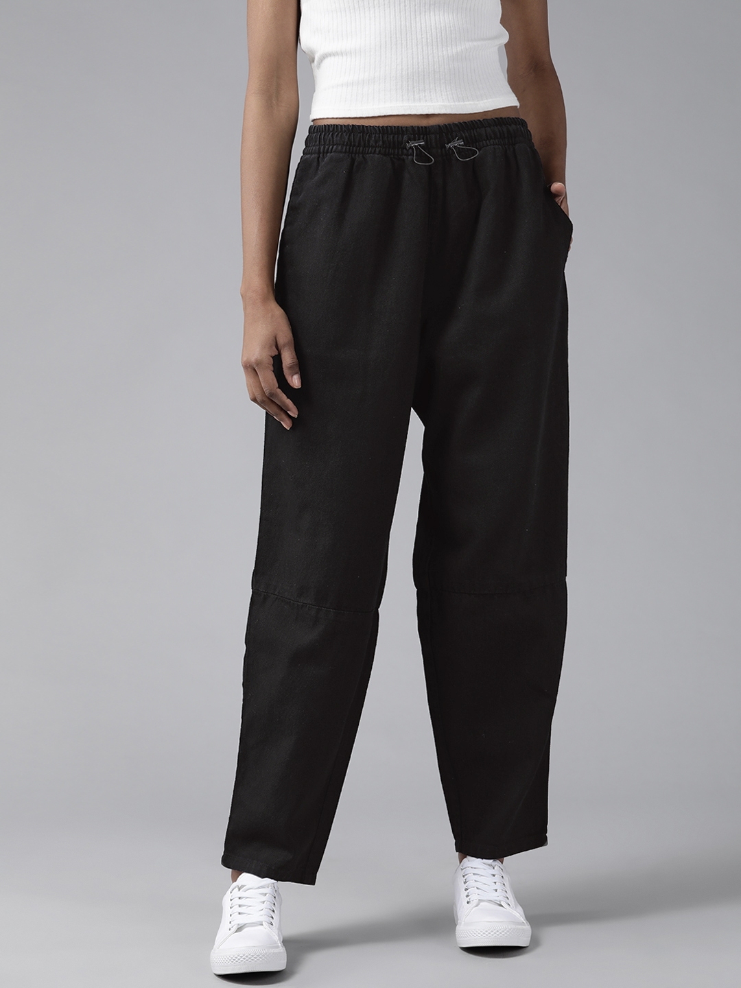 slouchy jogger pants