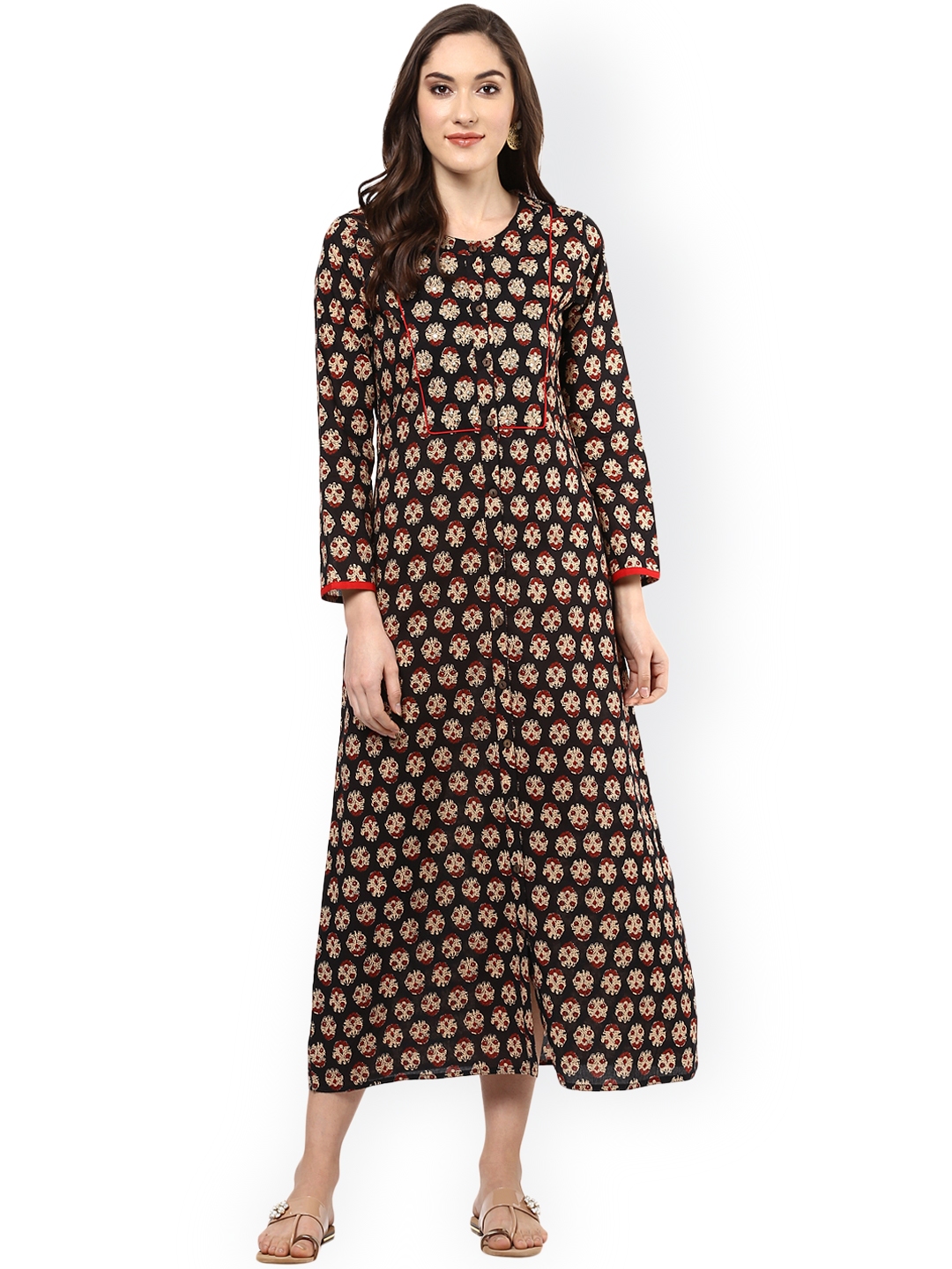 kurti with midi