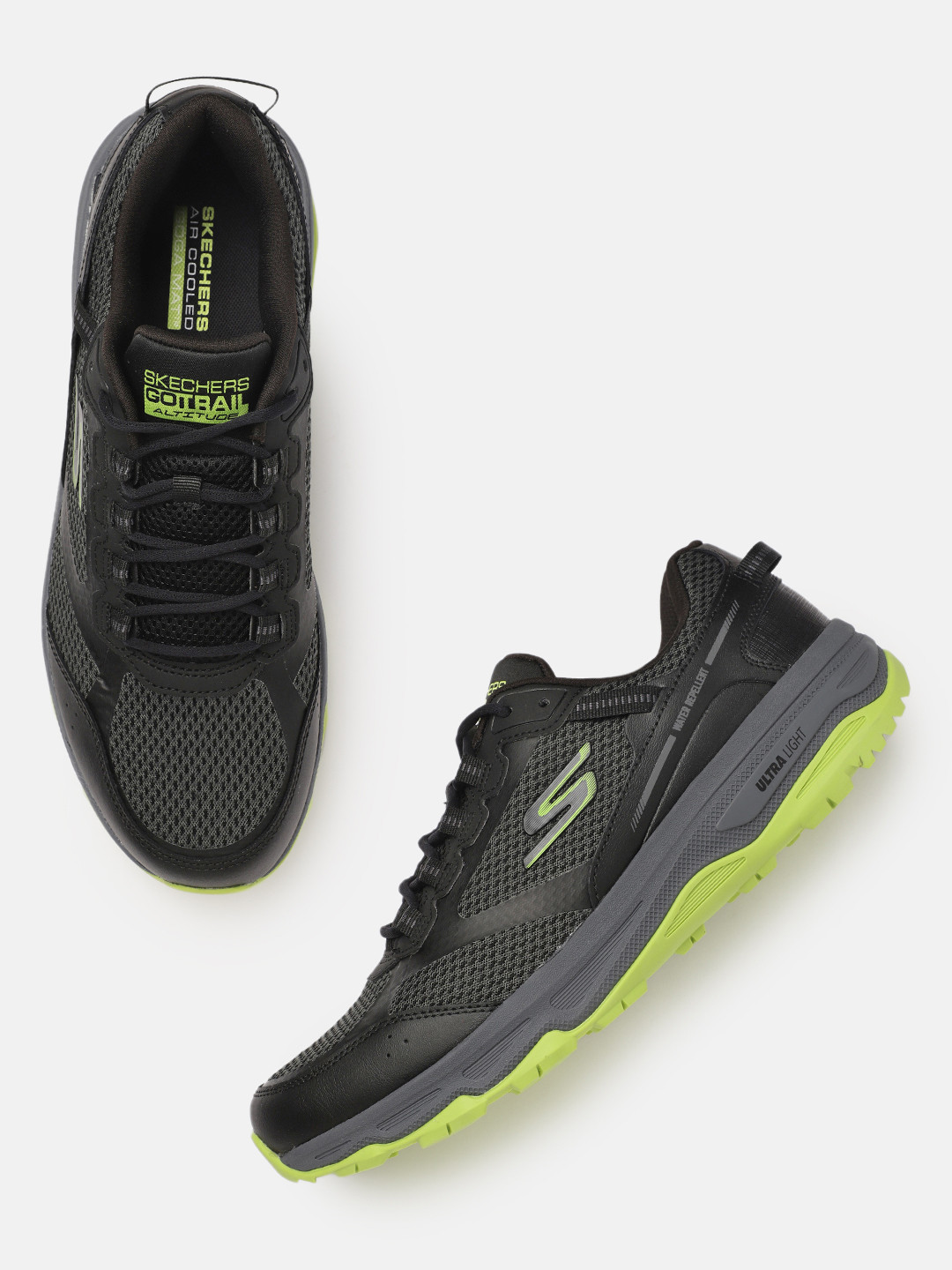 Buy Skechers Men Black Go Run Trial Altitude Running Shoes Sports