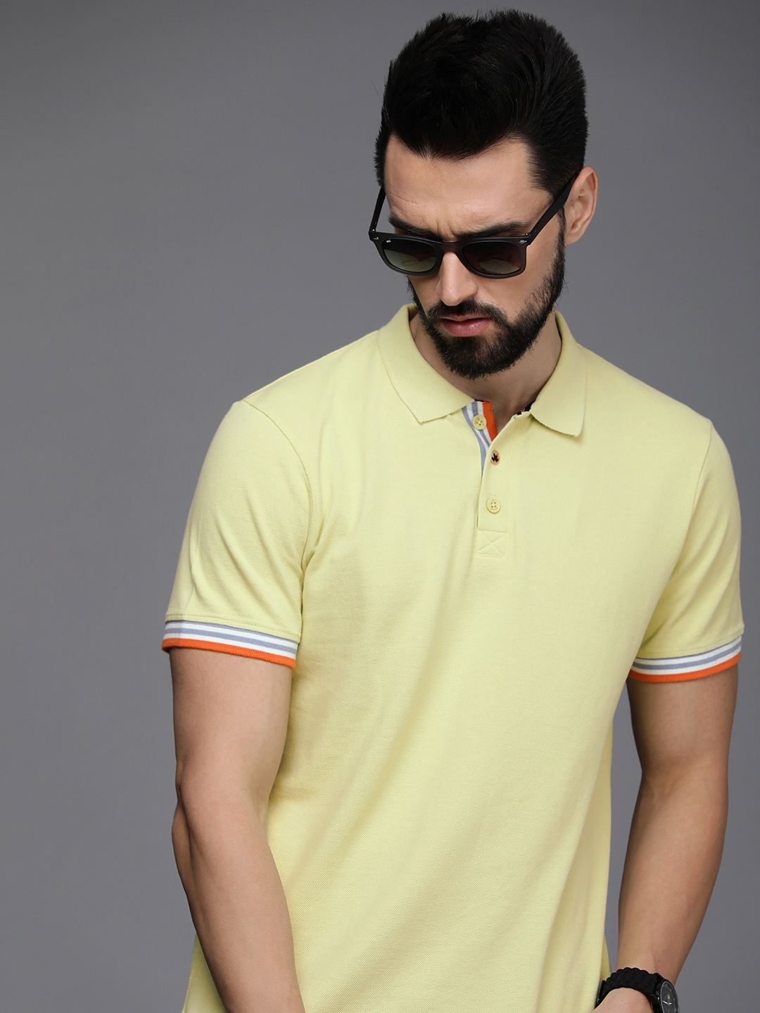 wrogn collar t shirts