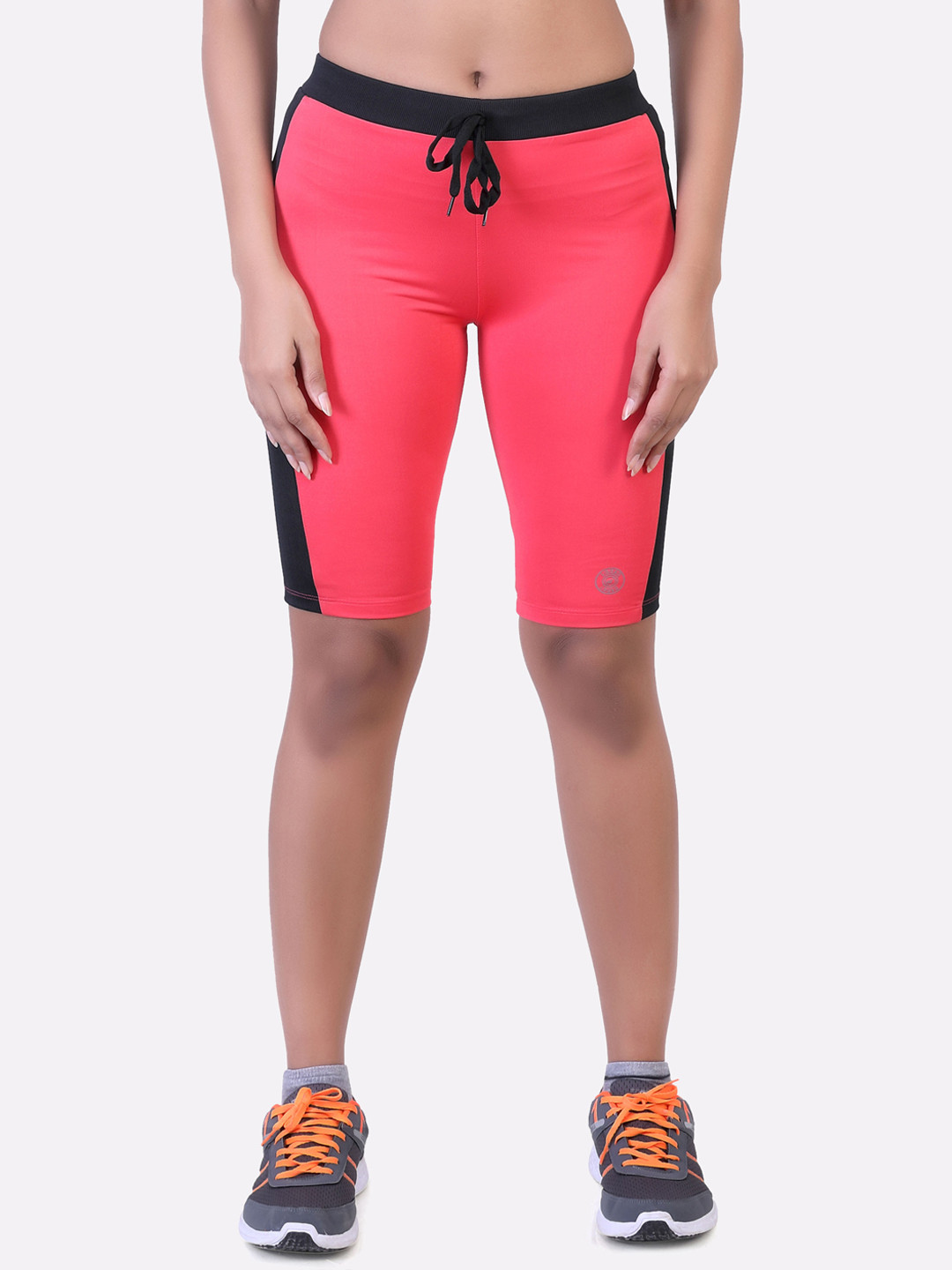 Buy LAASA SPORTS Women Red Training Or Gym Sports Shorts Shorts for