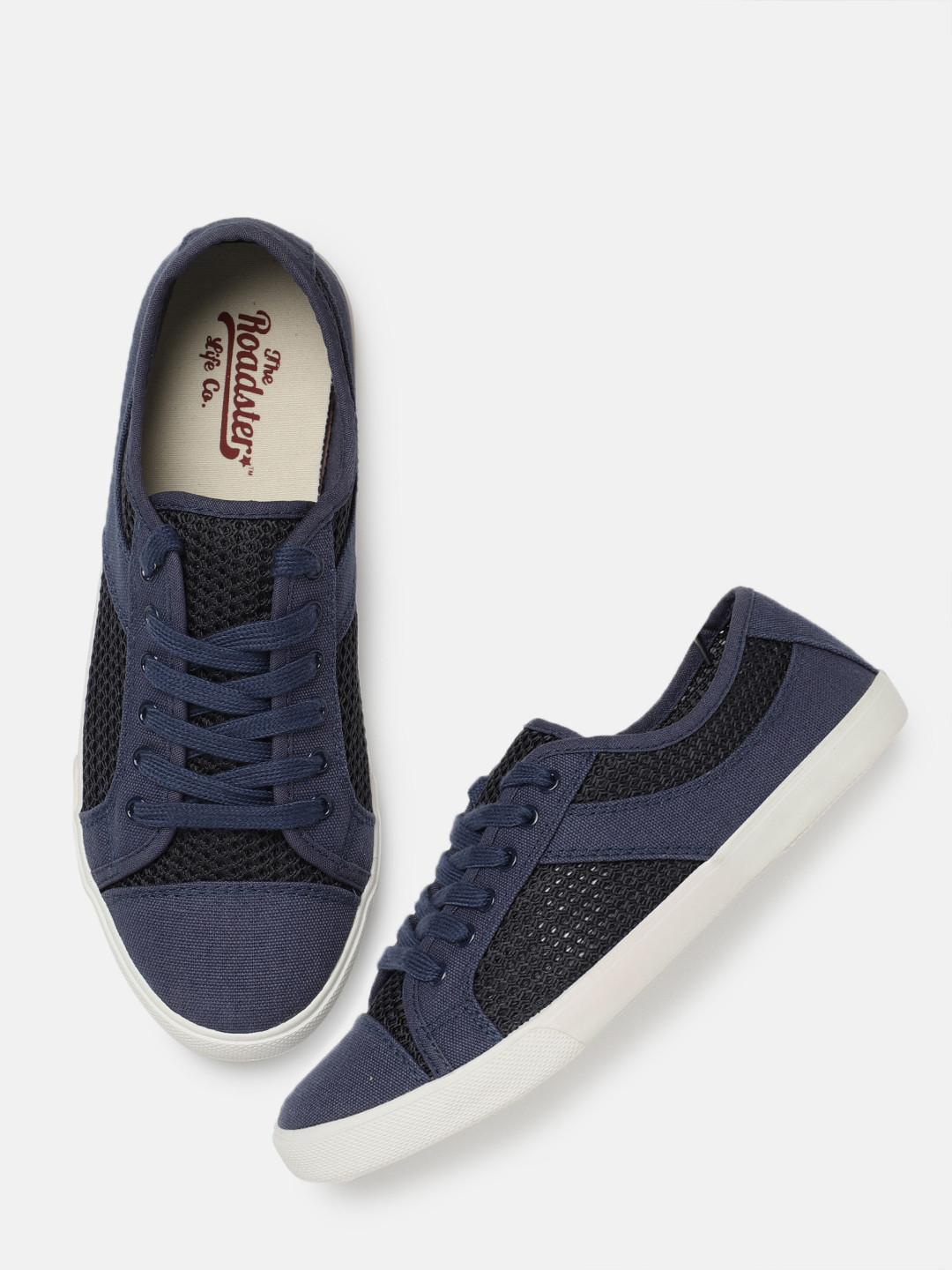 Buy Roadster Men Navy Blue Sneakers Casual Shoes for Men 1703161 Myntra