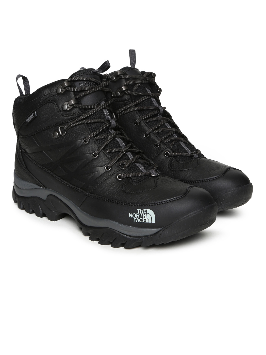 Buy The North Face Men Black Leather High Top Waterproof M Storm Winter