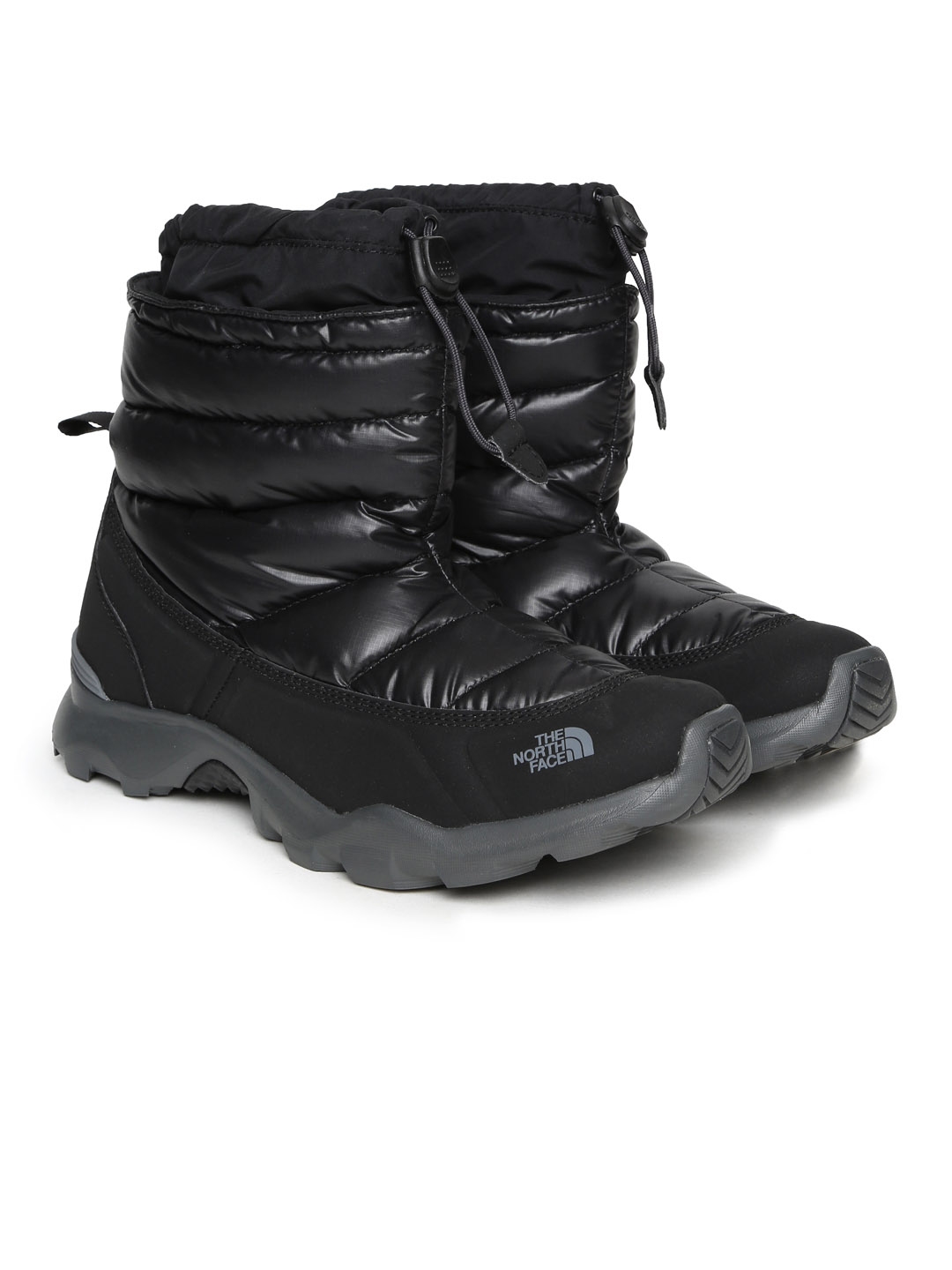 Buy The North Face Men Black Nuptse Bootie IV Shoes - Boots for Men ...