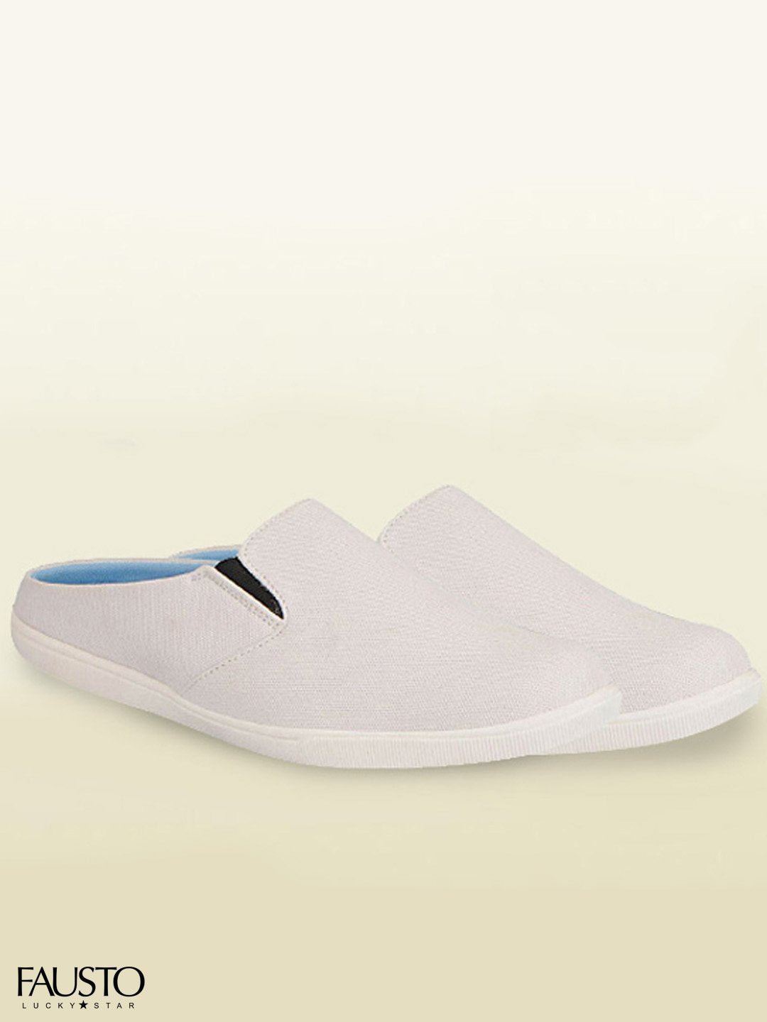 mule sneakers white