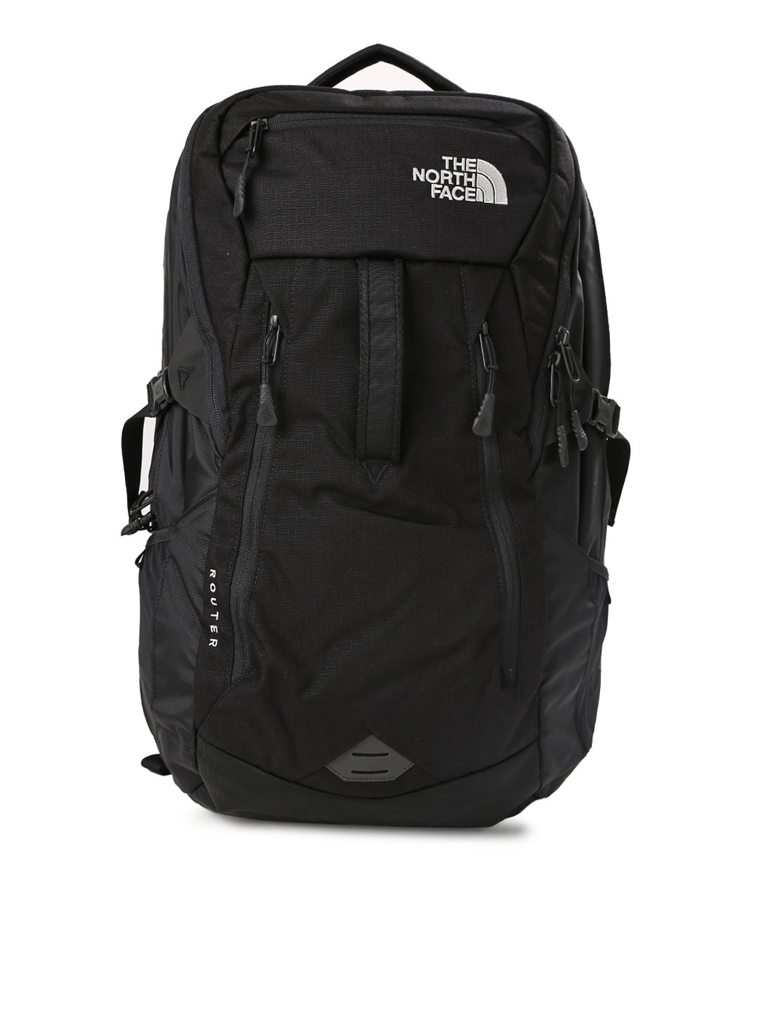 Buy The North Face Unisex Black Router Backpack Backpacks for Unisex