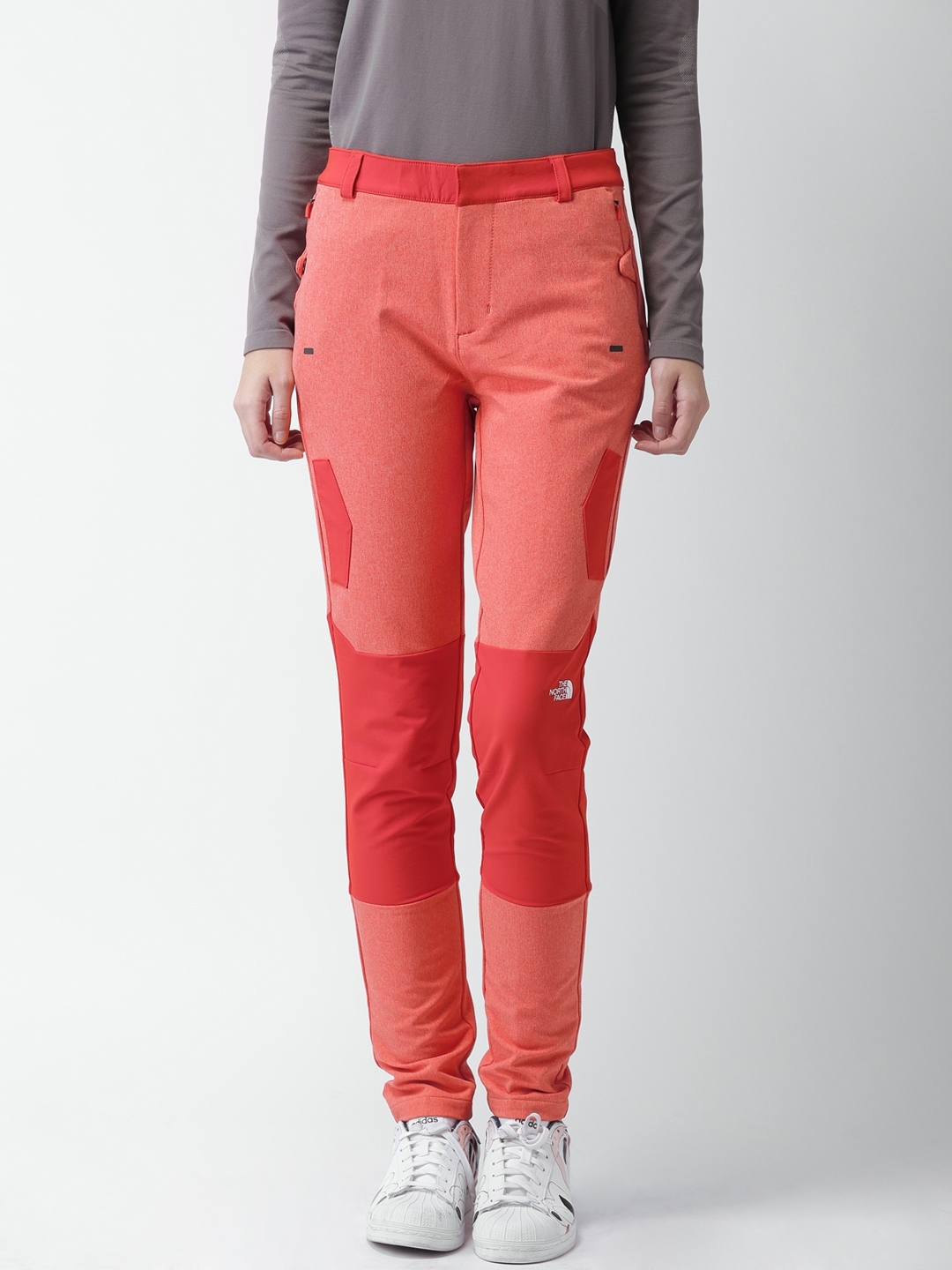 red track pants womens