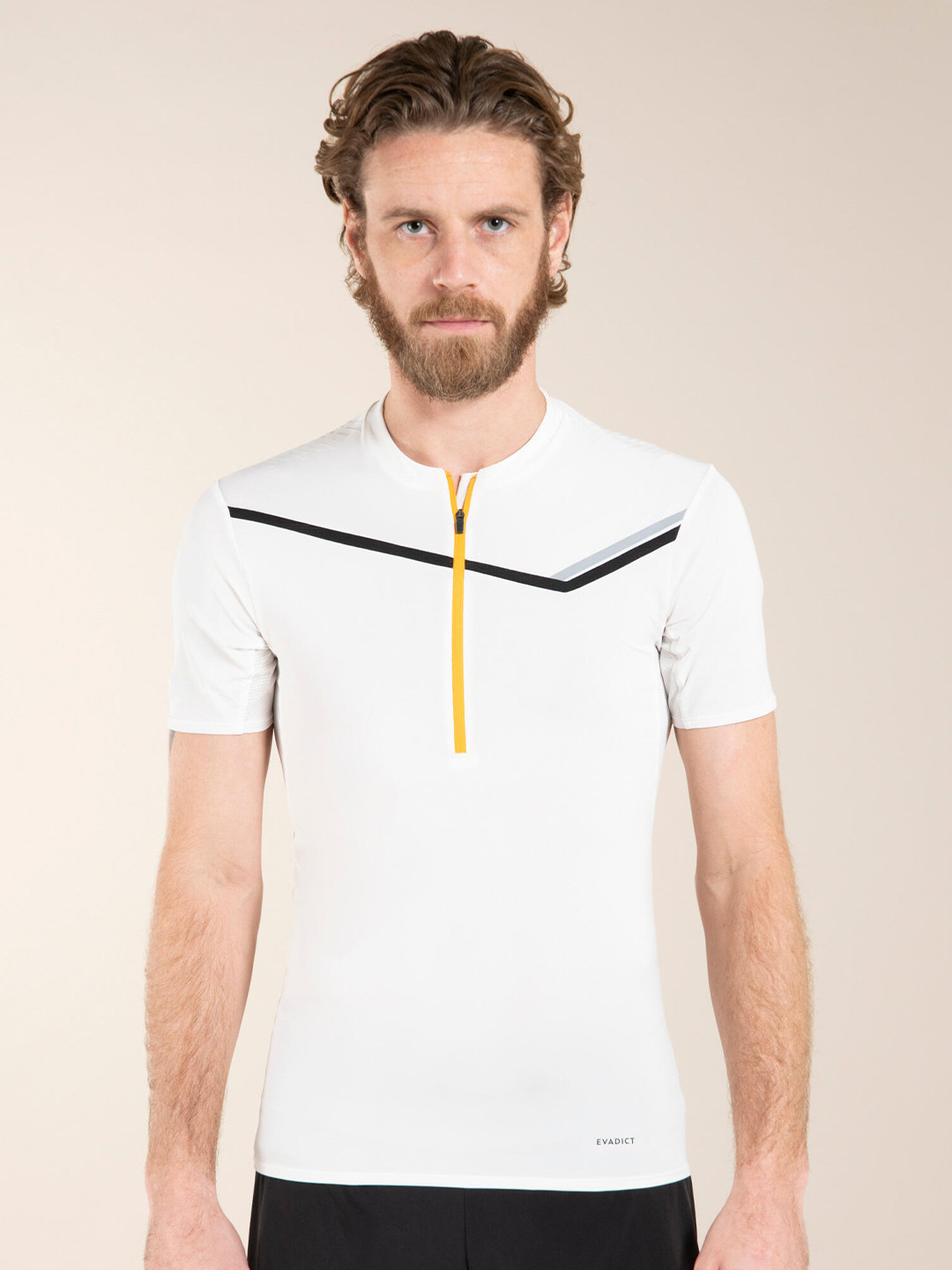 Buy EVADICT By Decathlon Men White Running T Shirt Tshirts for Men