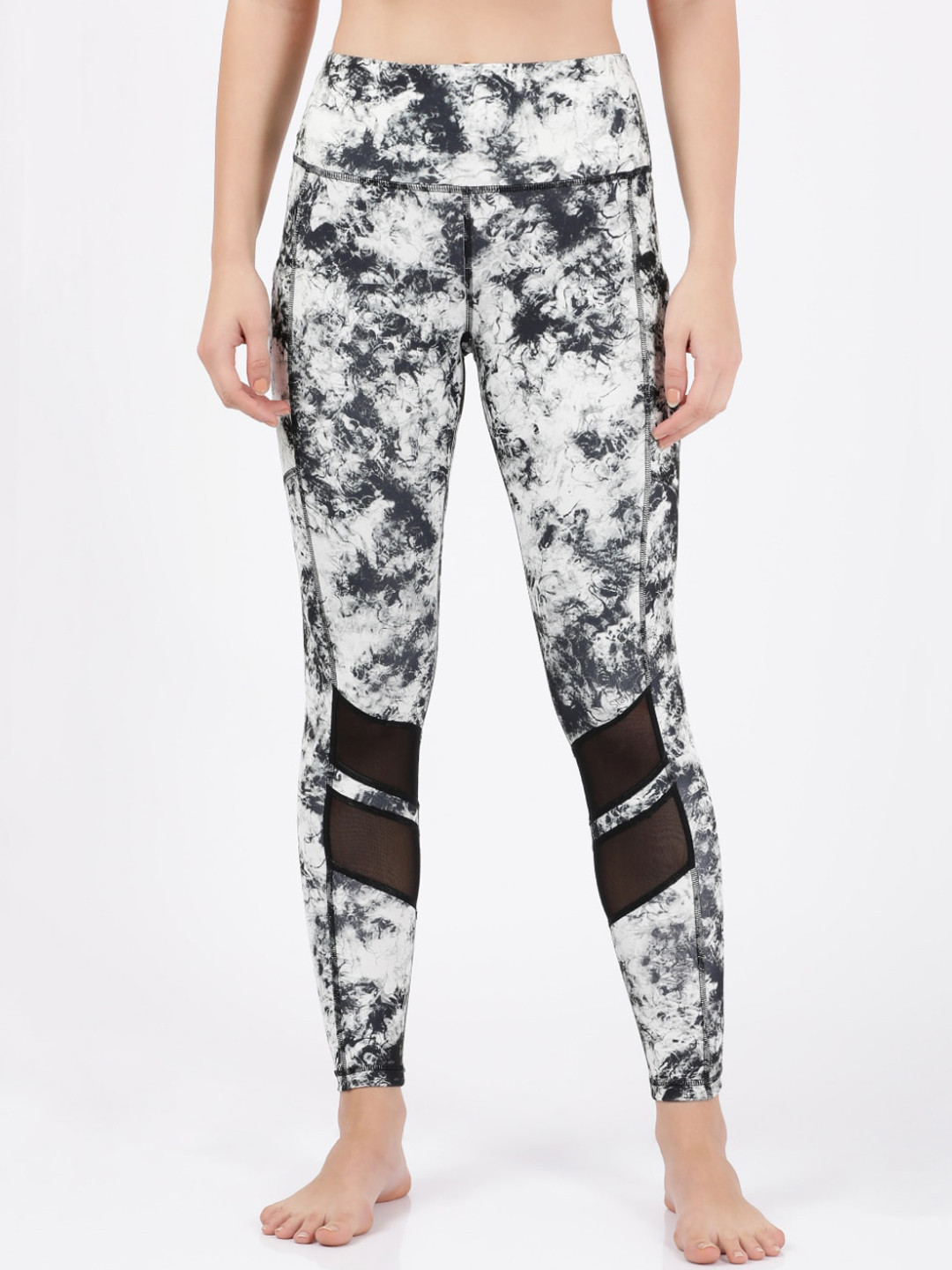 Buy Jockey Woman Black Printed Tights Tights for Women 17048752 Myntra