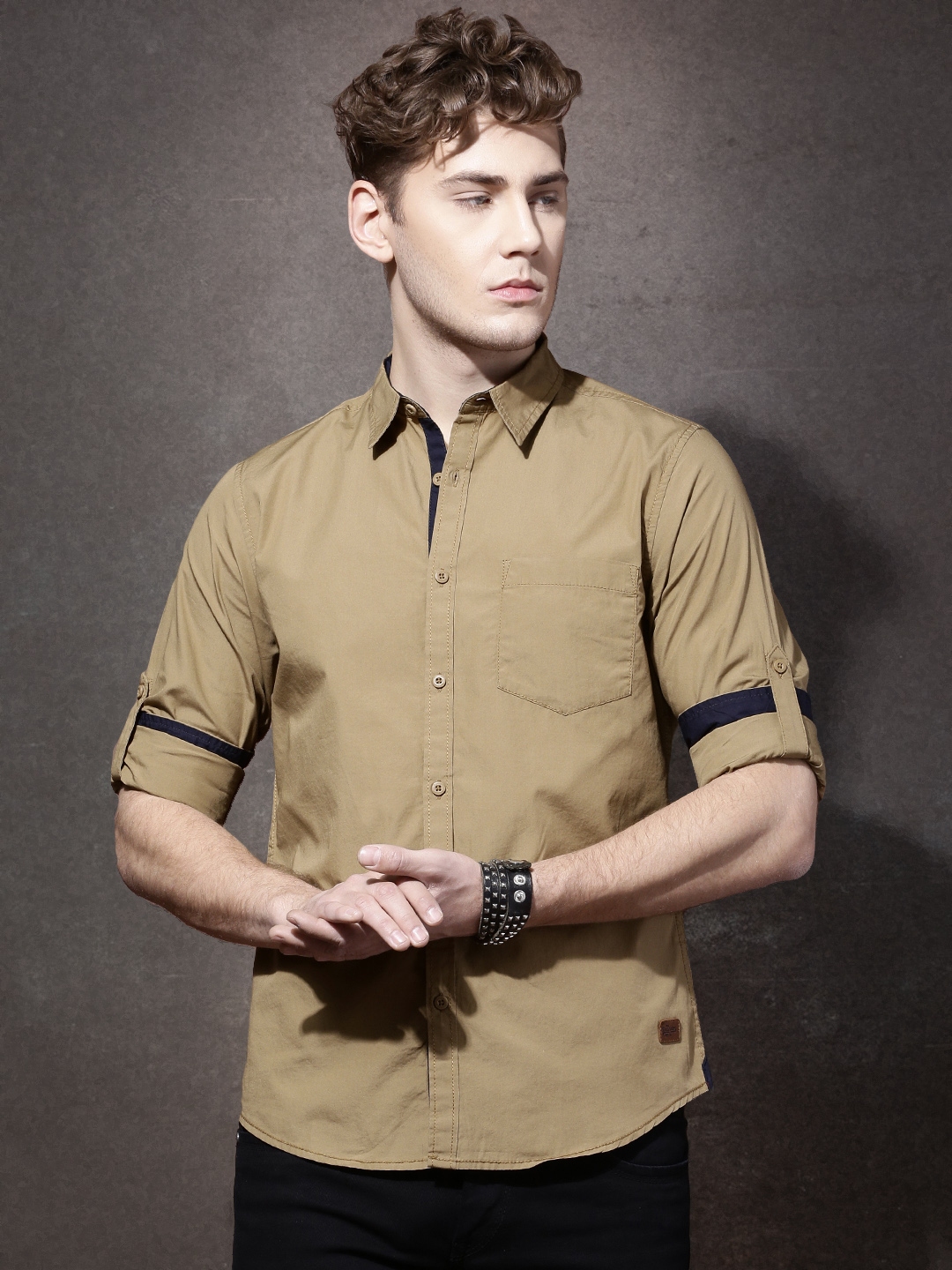 roadster khaki shirt
