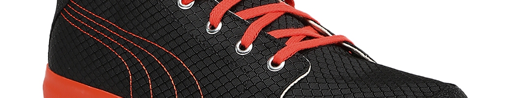 Buy PUMA Men Black Textured Drongos IDP Sneakers - Casual Shoes for Men ...