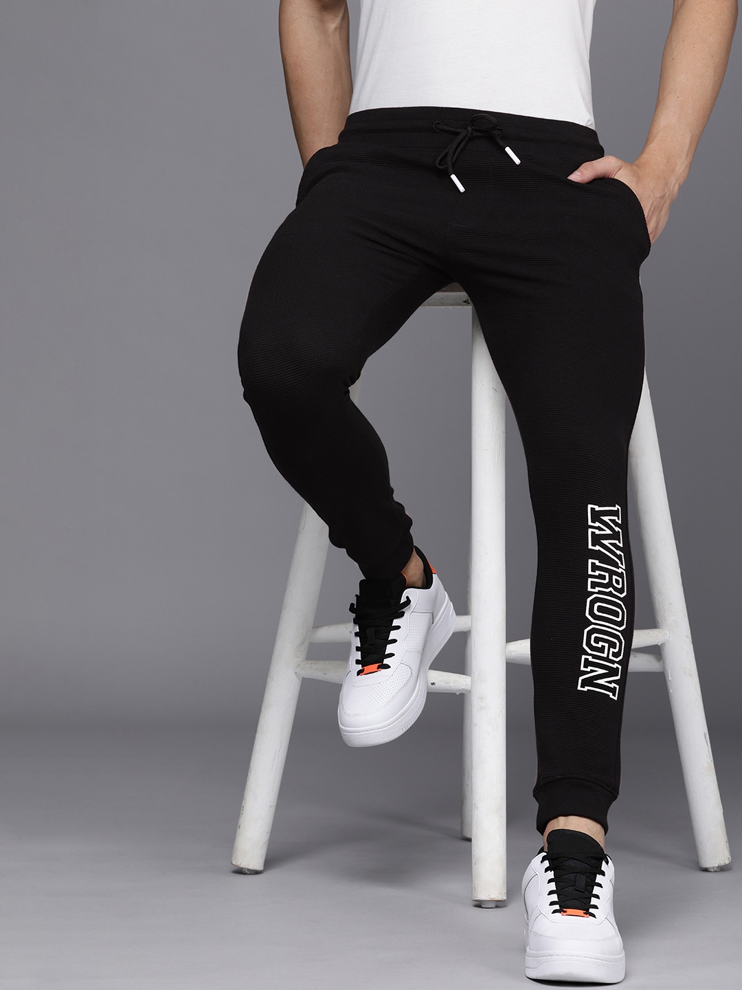 wrogn track pants