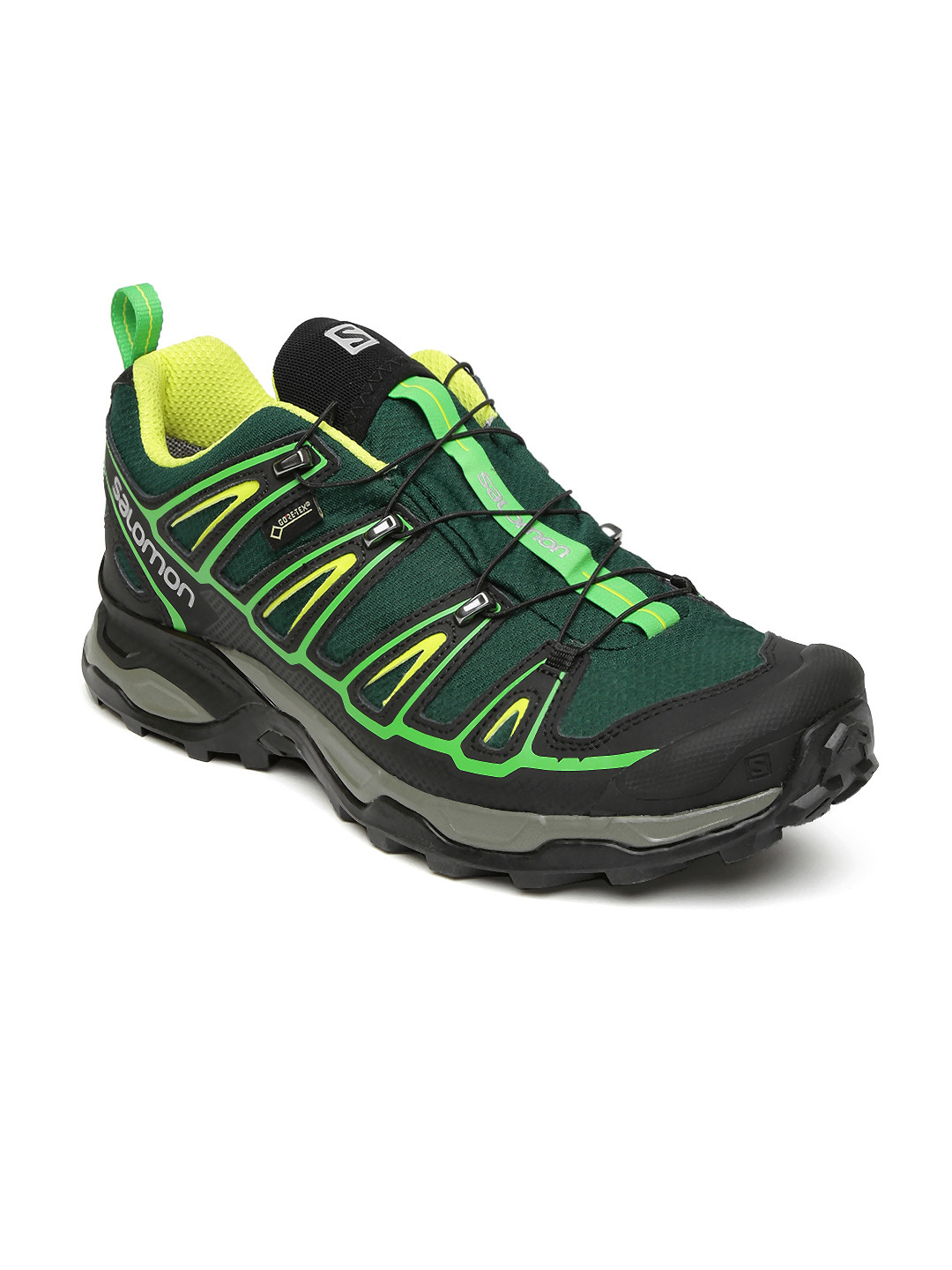 salomon green boots