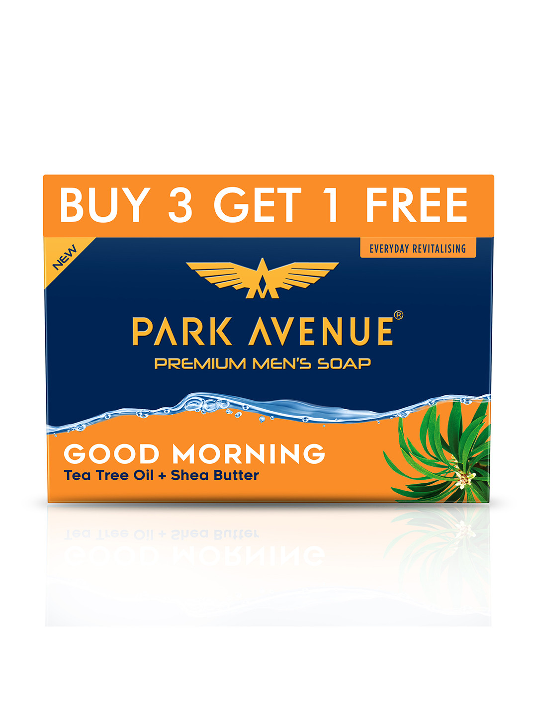 Buy Park Avenue Men Set Of 4 Good Morning Tea Tree Oil + Shea Butter