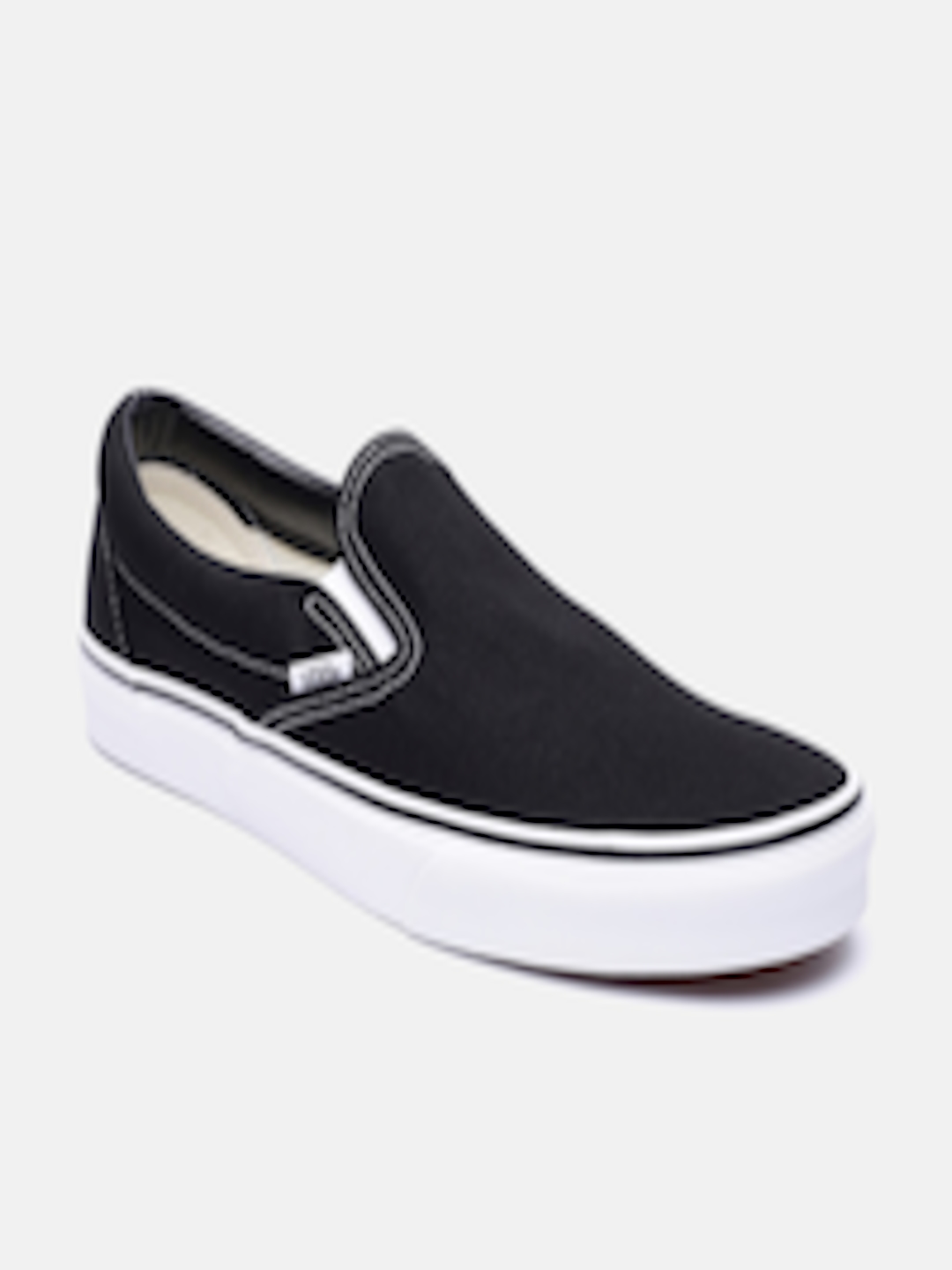 Buy Vans Unisex Black Slip On Sneakers - Casual Shoes for Unisex ...