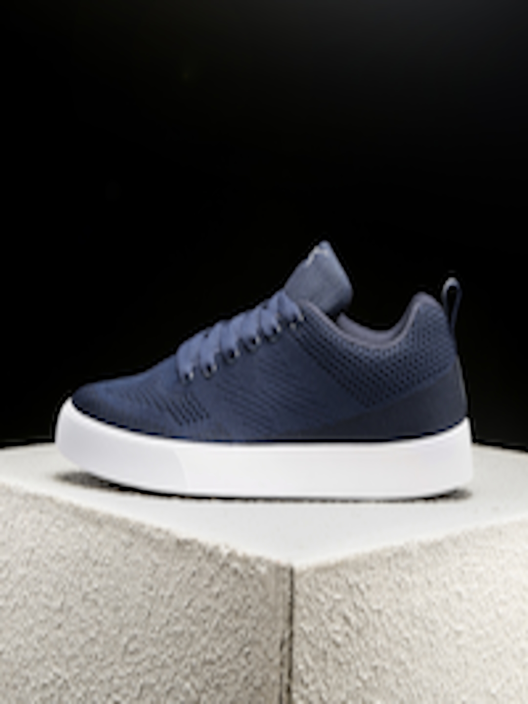 Buy HRX By Hrithik Roshan Men Navy Blue Fly Sneakers - Casual Shoes for ...