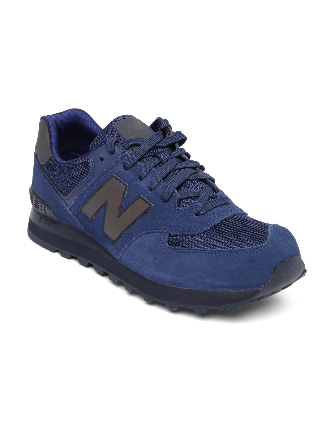 Buy New Balance Men Navy ML574UWC Regular Sneakers ...