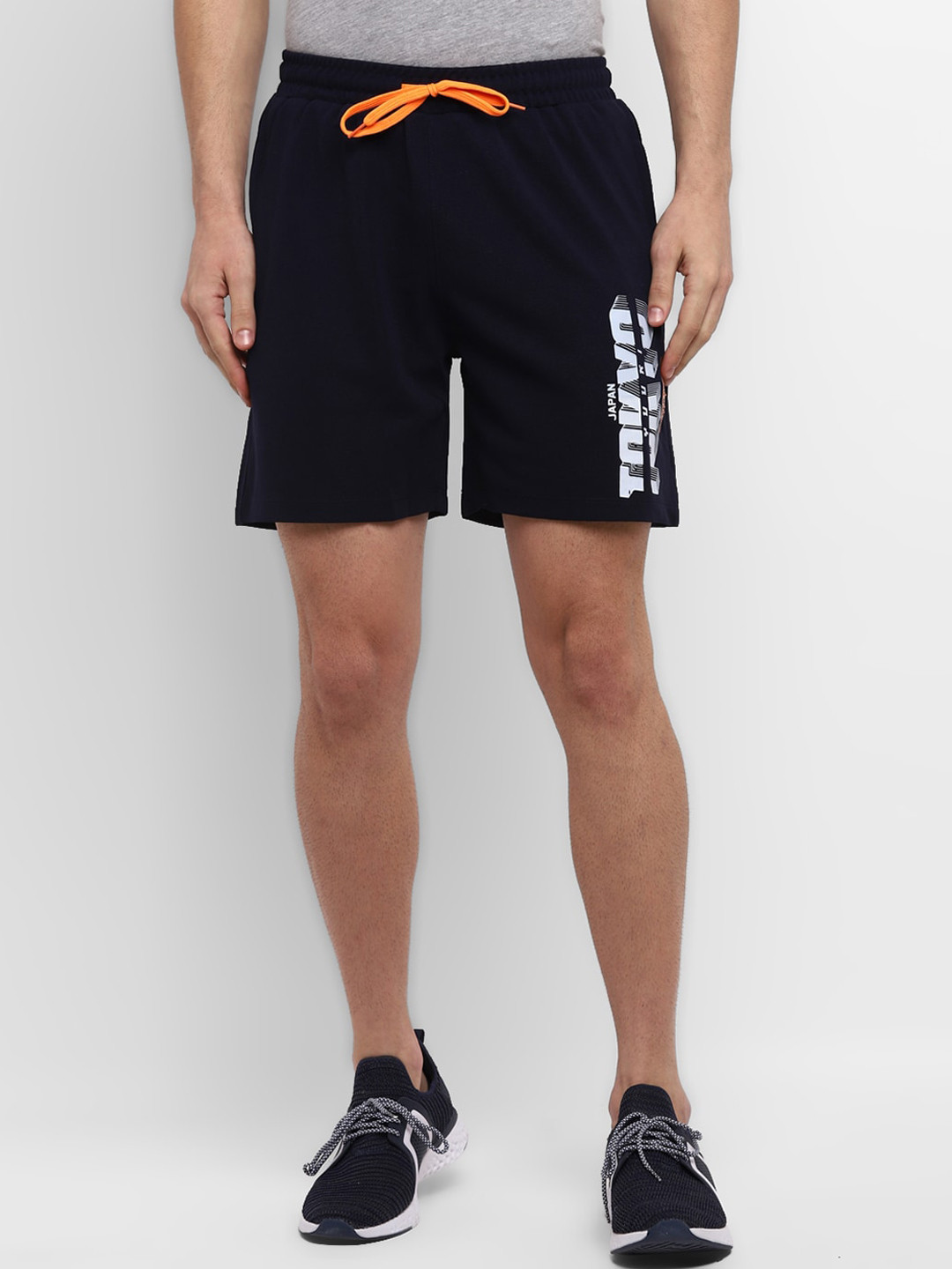 Buy Yuuki Men Navy Blue Regular Fit Training Or Gym Sports Shorts Shorts for Men 17093984 Myntra