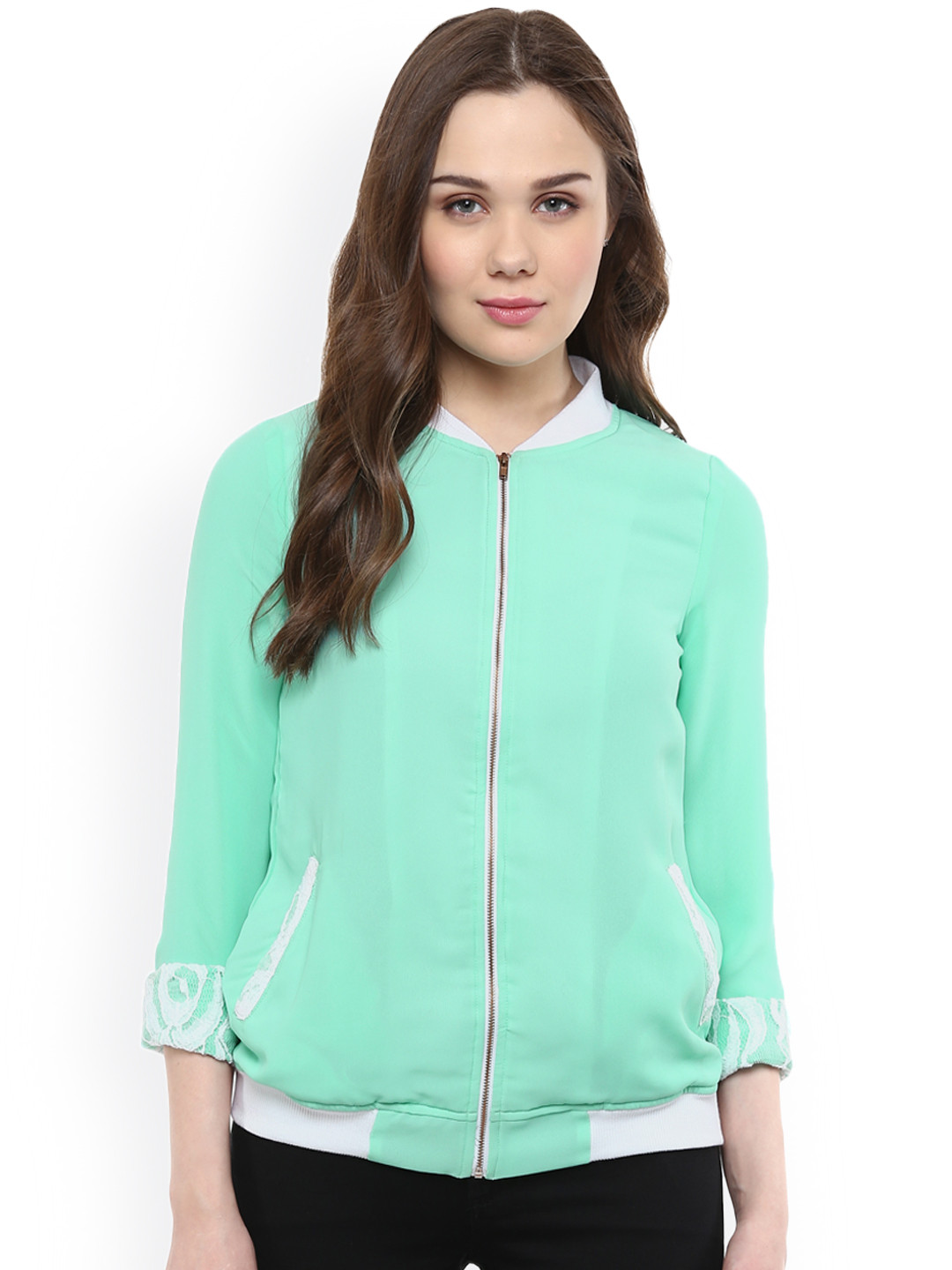 Buy Stylestone Women Teal Green Sporty Jacket Jackets for Women