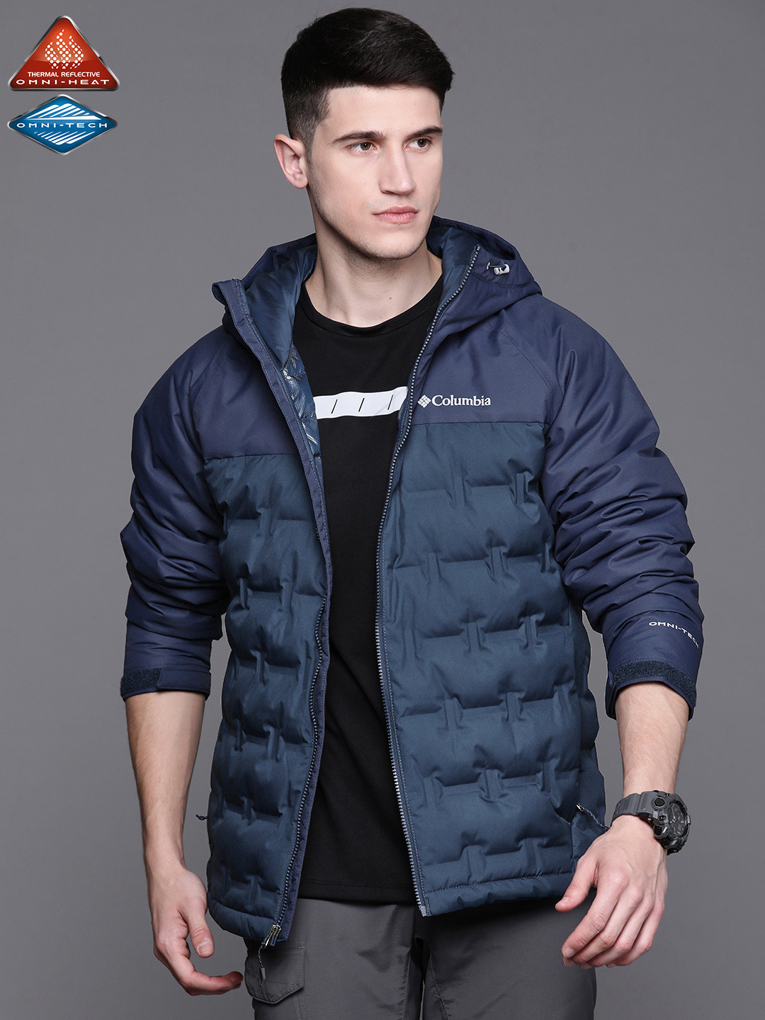 Buy Columbia Men Blue Insulator Outdoor Padded Jacket Jackets for Men