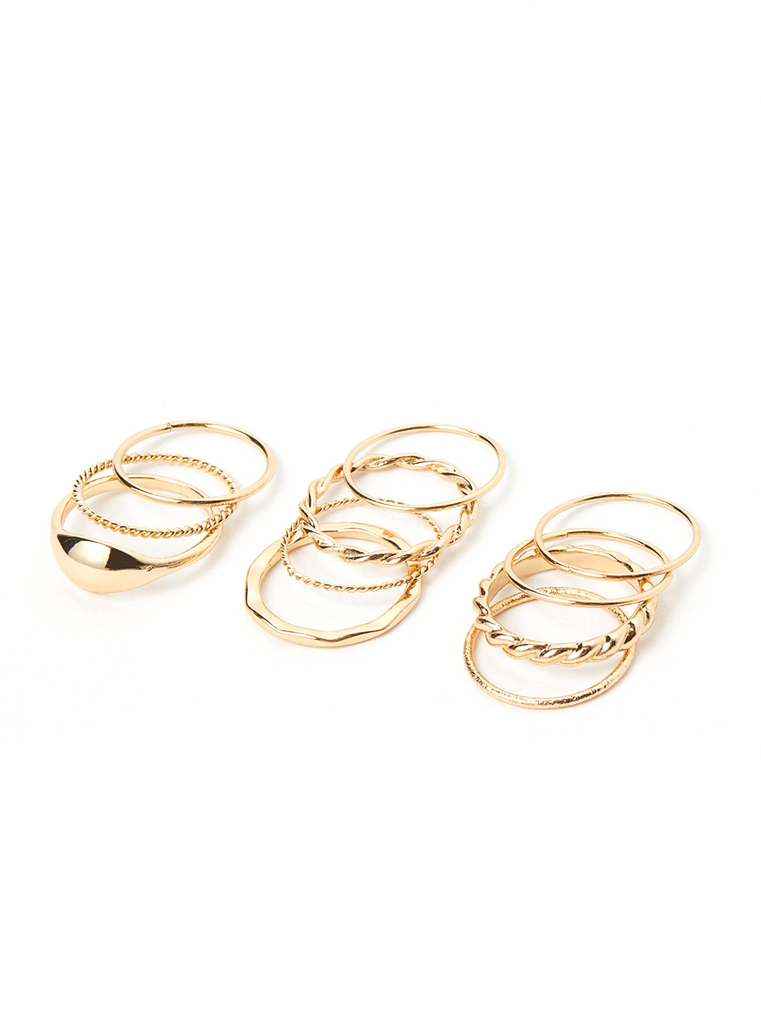 Buy H&M Gold 11 Pack Rings Ring for Women 17124750 Myntra