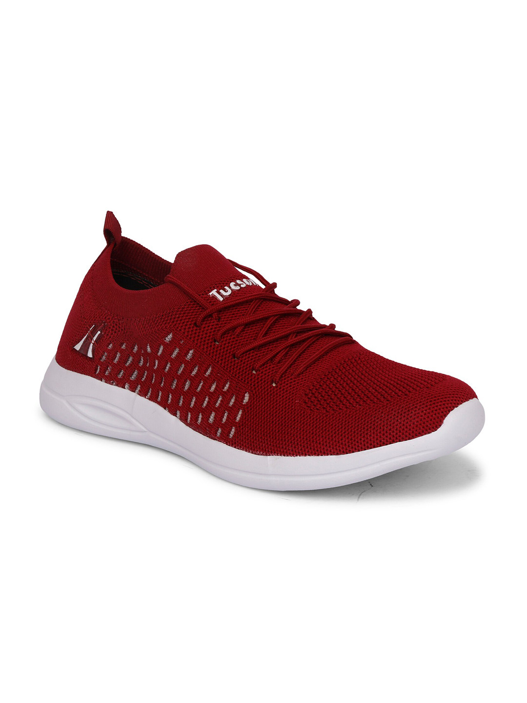 Buy Tucson Men Maroon Mesh Walking Shoes Sports Shoes for Men